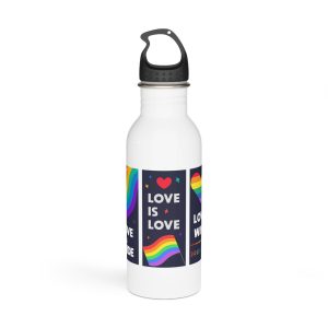 Lgbt Wallpapers Pride Day Celebration Stainless Steel Water Bottle
