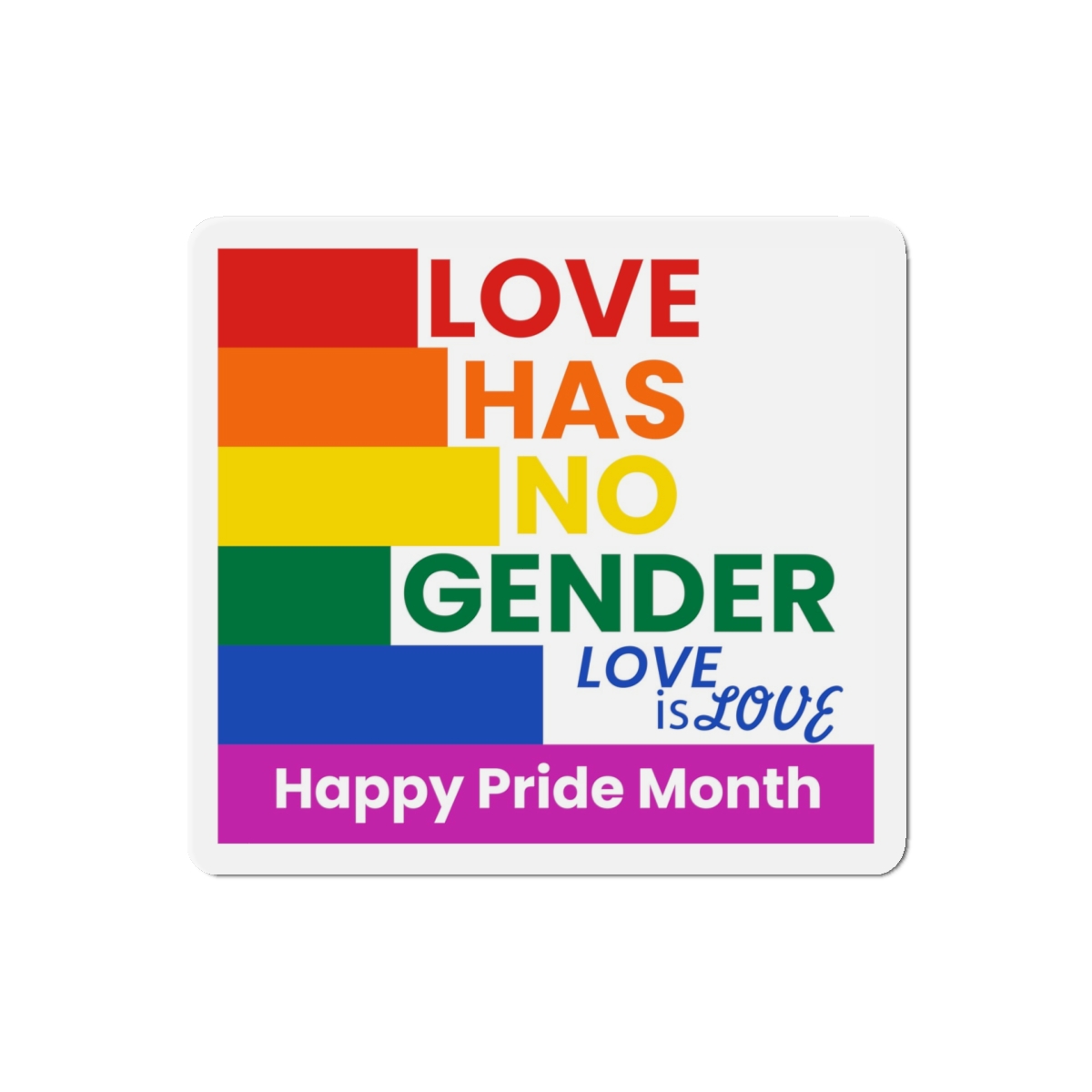 Creativesmoke Lgbtq 8 Die Cut Magnets - Image 10