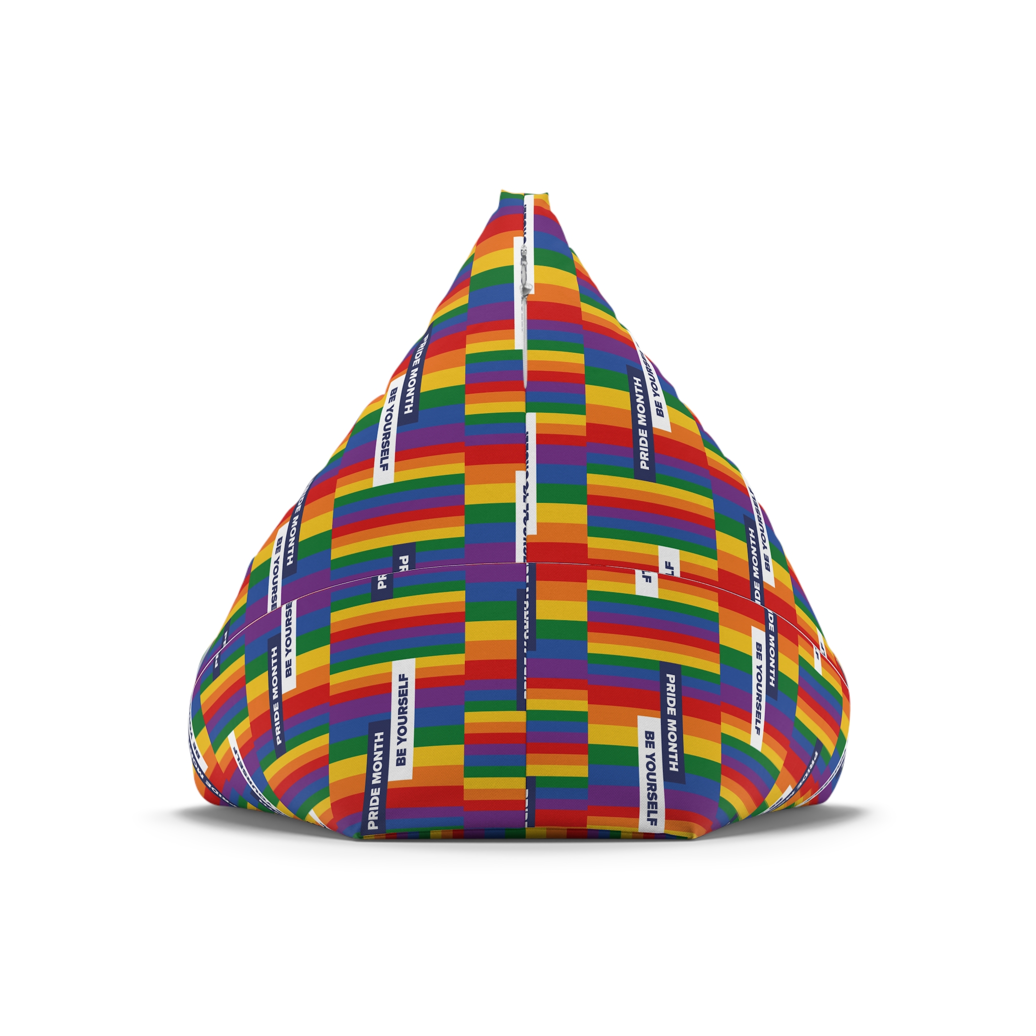 Lgbt Pride Month June Lesbian Gay Bisexual Transgender Lgbtq Flag Rainbow Vector2 Bean Bag Chair Cover - Image 6