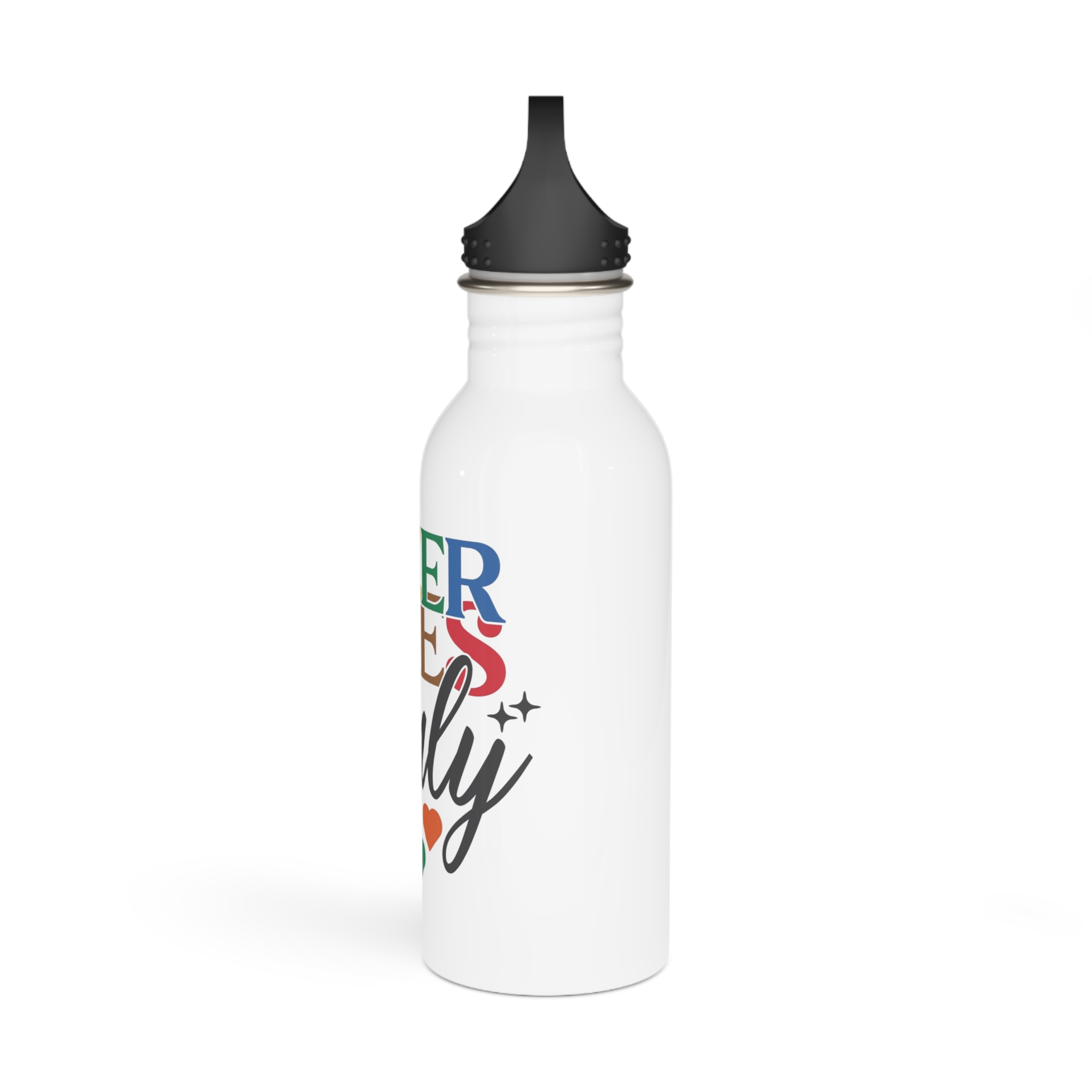 Lgbtq Pride Month Quote Eps Design Vector Pride Design Template(1) Stainless Steel Water Bottle - Image 4