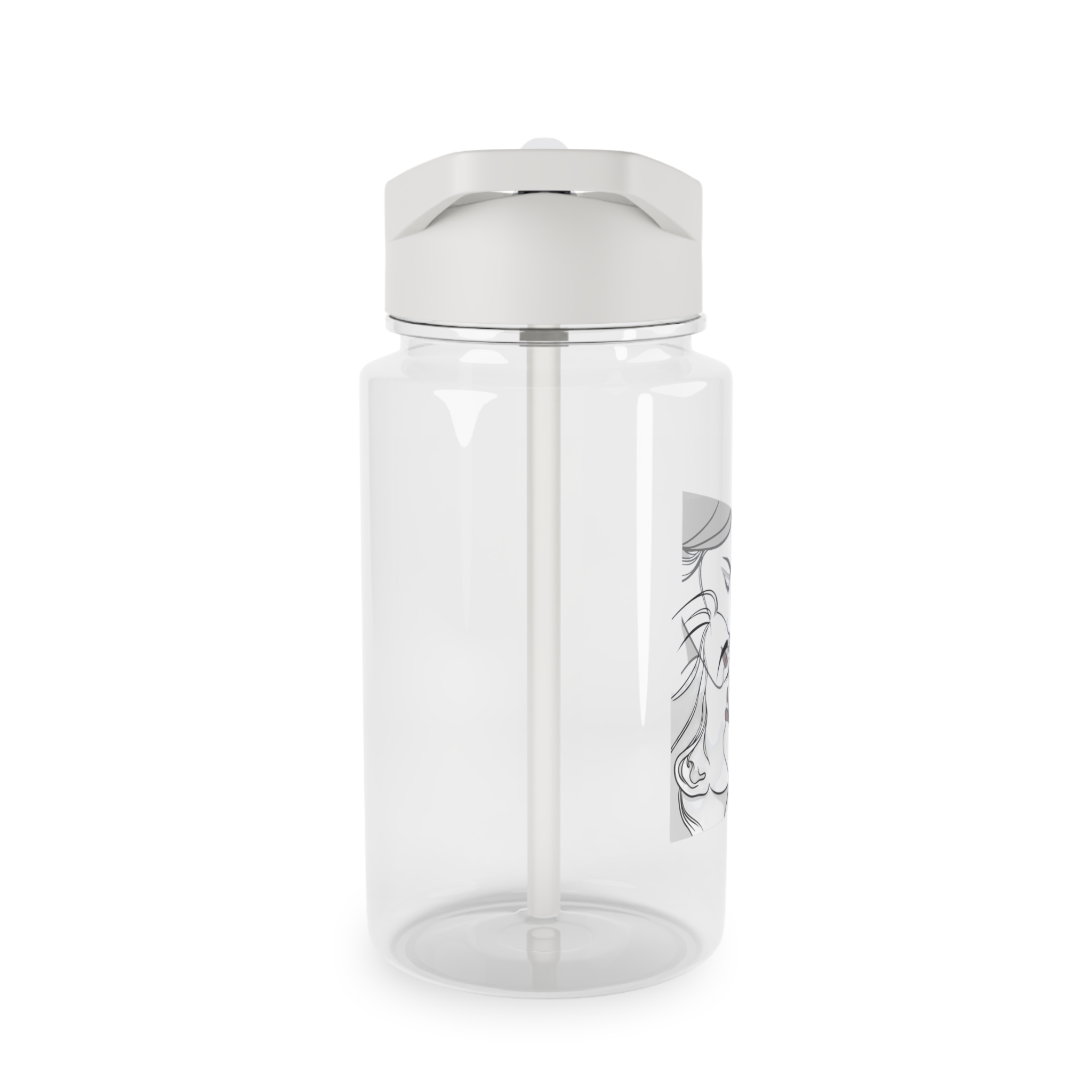 Perfect Lip Set Open Close Smooches Tritan Water Bottle - Image 4