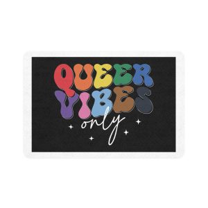 Pride Lgbtq Gay Typography Vector Tshirt Design(1) Pet Food Mat 12x18