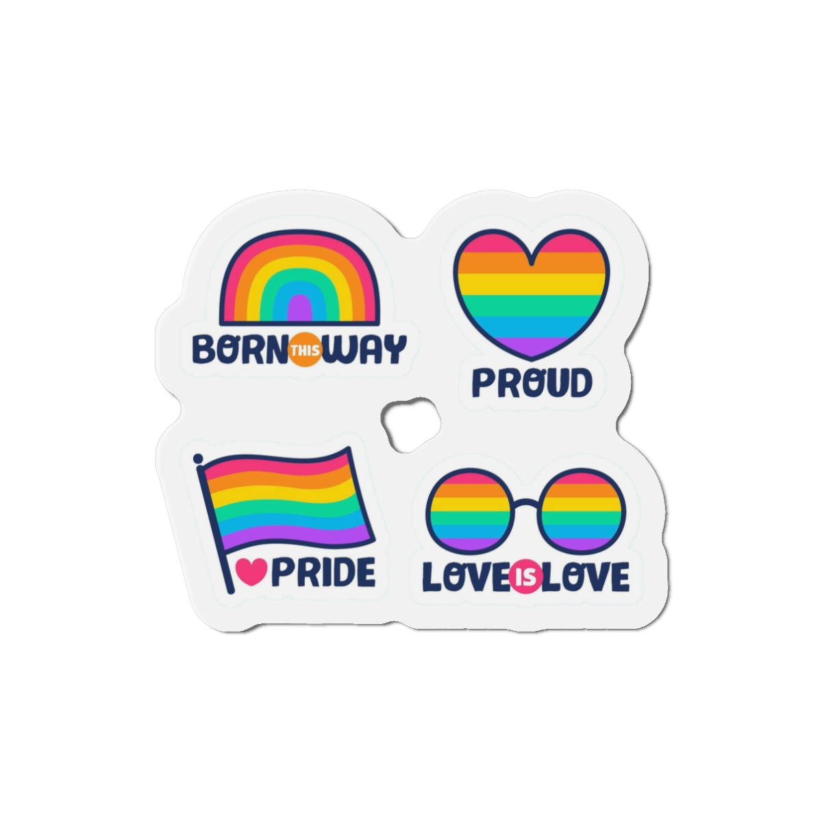 Pride Day Lables Collection Die Cut Magnets - Image 4