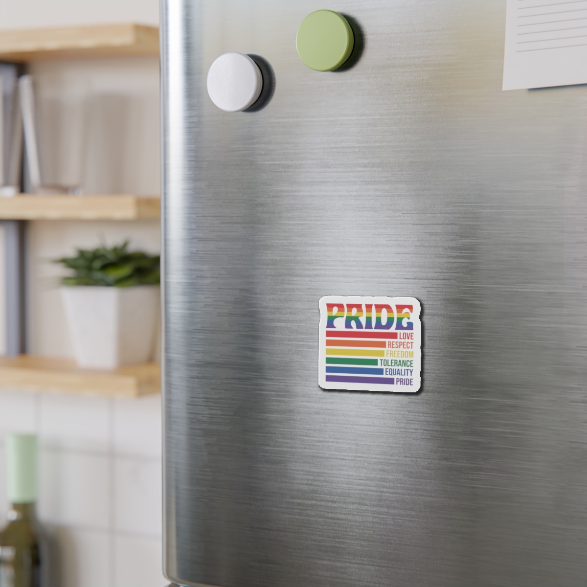 Pride Lgbtq Gay Typography Vector Tshirt Design1 Die Cut Magnets - Image 6
