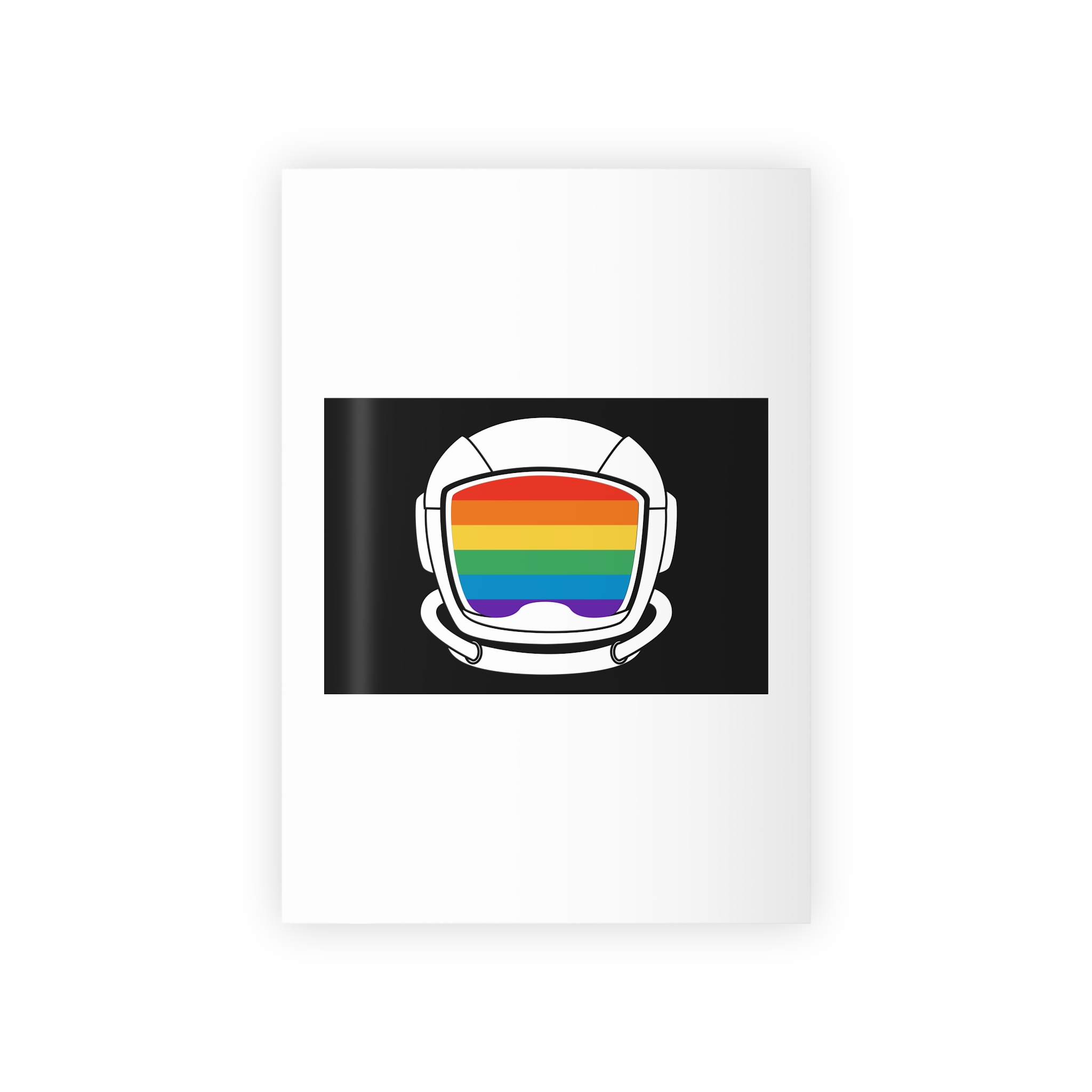 Astronaut Helmet Pride Gay Lgbt Gift Wrapping Paper Rolls 1pc