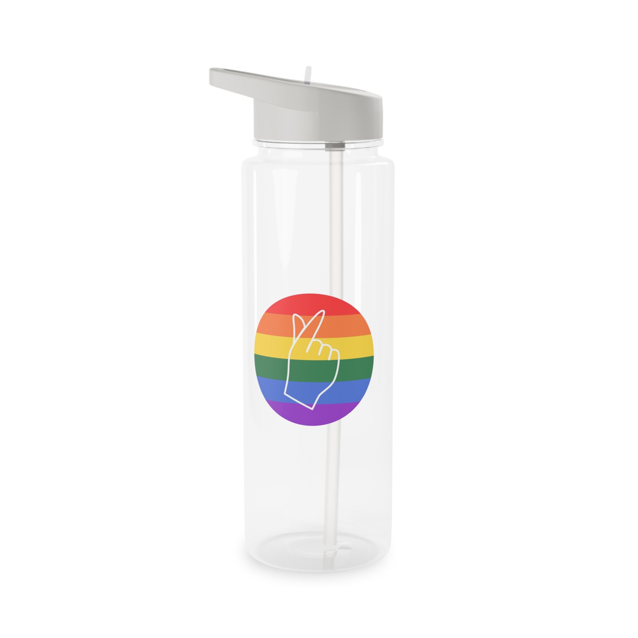 Lgbtq Diversity Rainbow Pride Concept Vector Isolated Illustration Tritan Water Bottle - Image 5