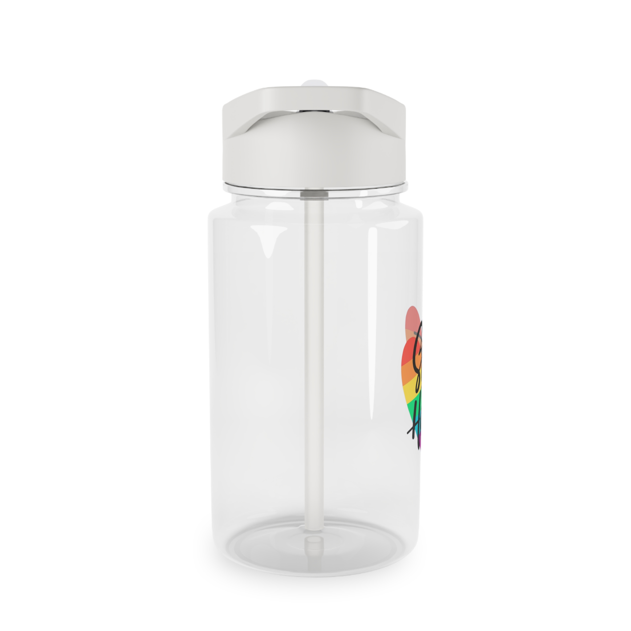 Pride Day Lettering Concept(1) Tritan Water Bottle - Image 4