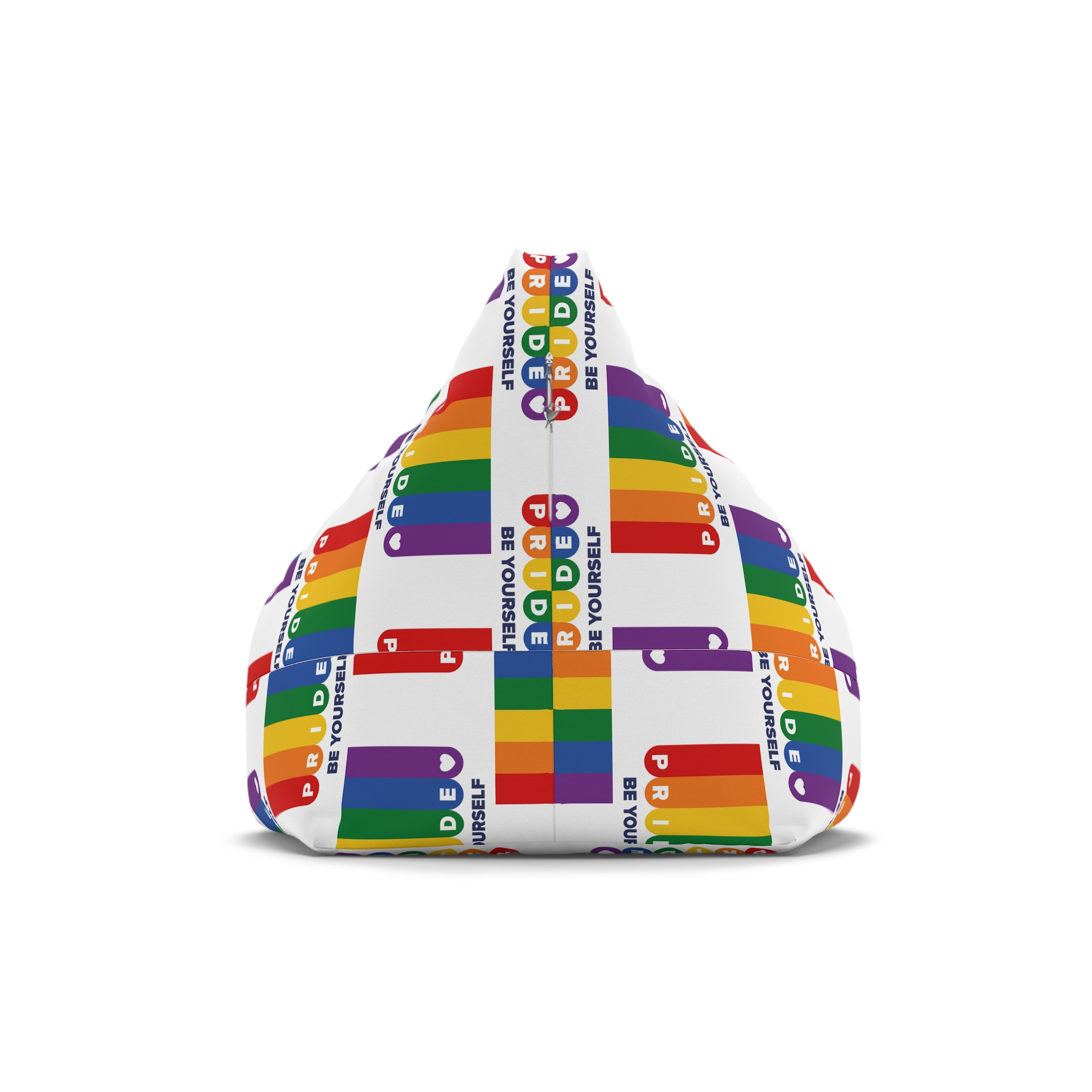 Lgbt Pride Month June Lesbian Gay Bisexual Transgender Lgbtq Flag Rainbow Vector(1) Bean Bag Chair Cover - Image 2