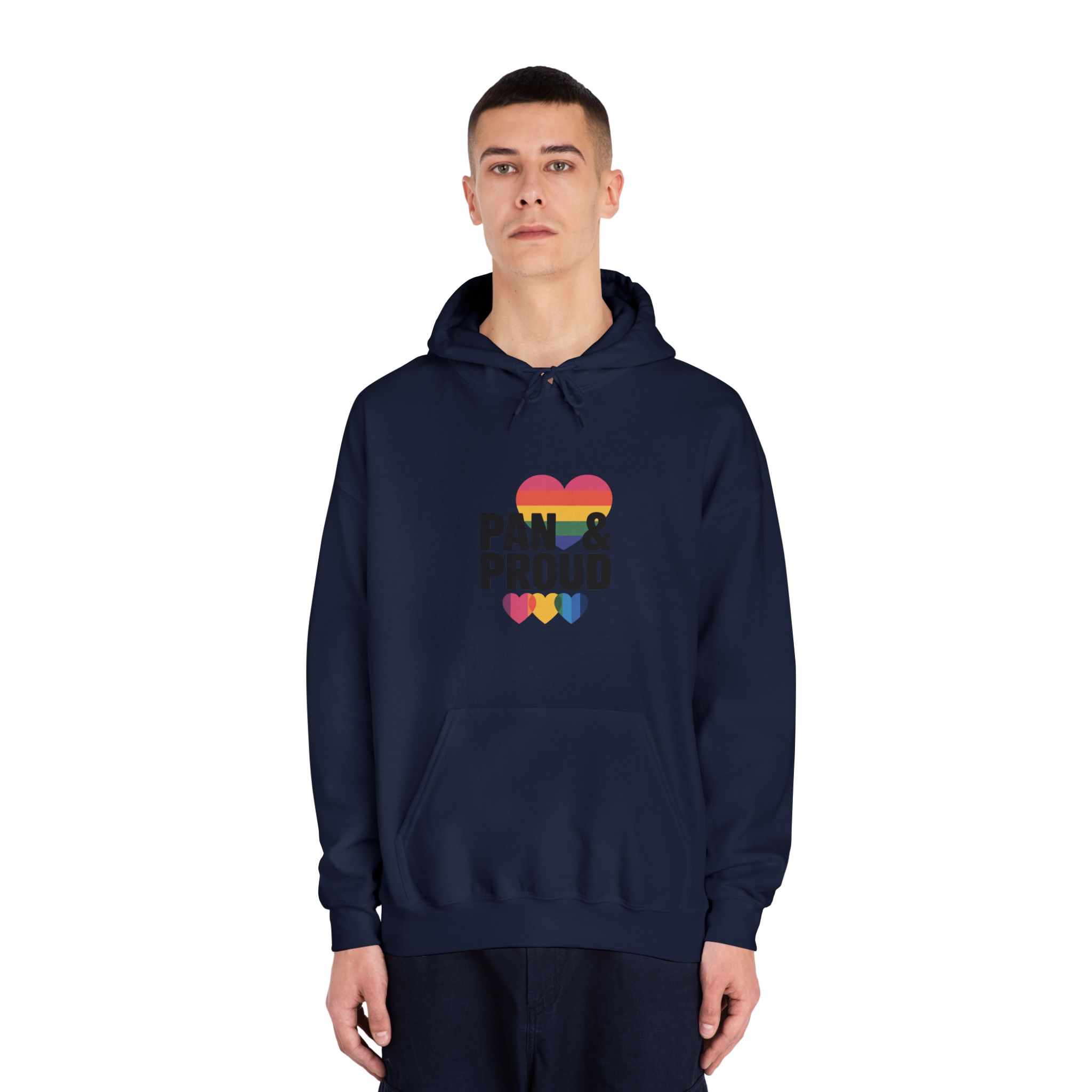 Pan Proud T Shirt Design Isolated White Background 2 Unisex Dryblend Hooded Sweatshirt - Image 31