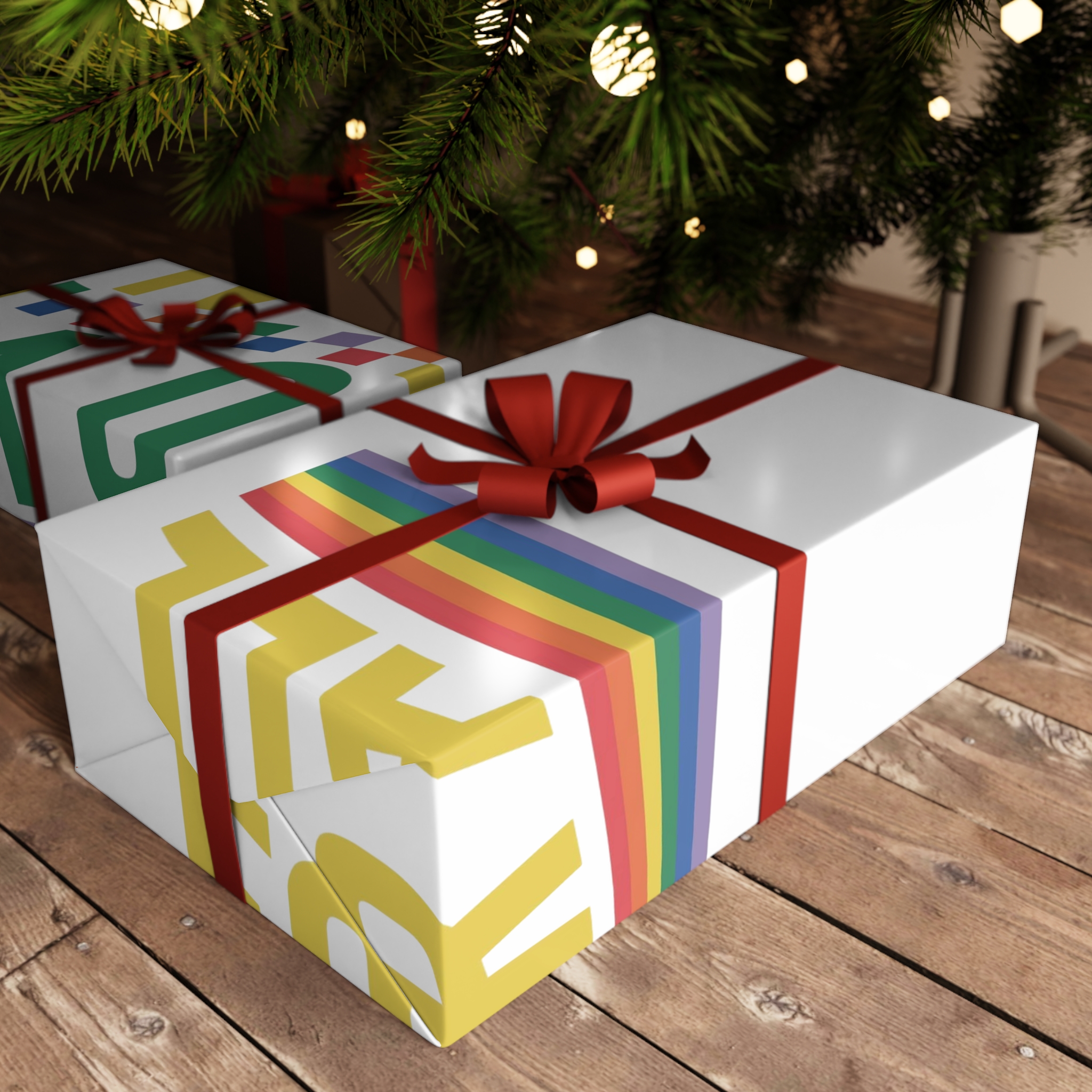 Lgbtq Pride Month Svg Design Bundle (2) Gift Wrapping Paper Sheets 1pc - Image 3