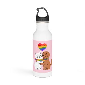Lesbian Pride Design F6321C Stainless Steel Water Bottle