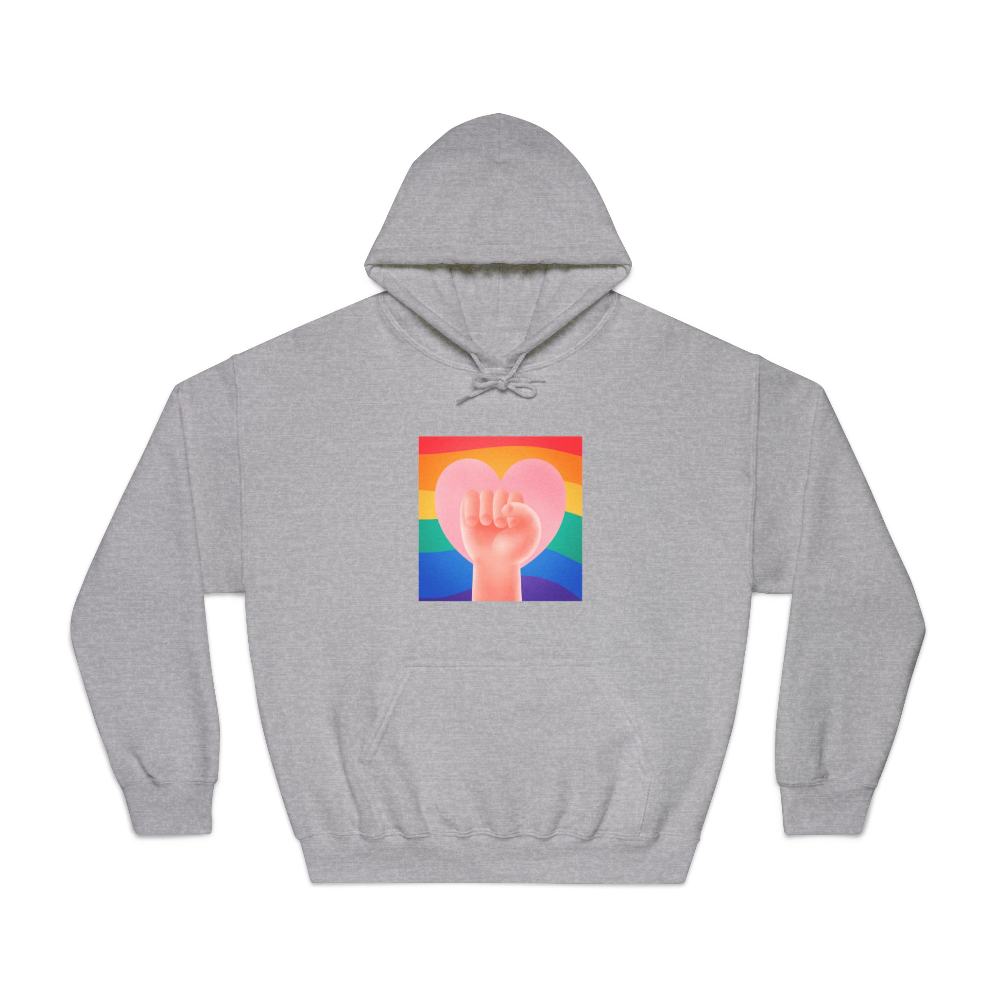 Pride Day Concept 2 Unisex Dryblend Hooded Sweatshirt - Image 13