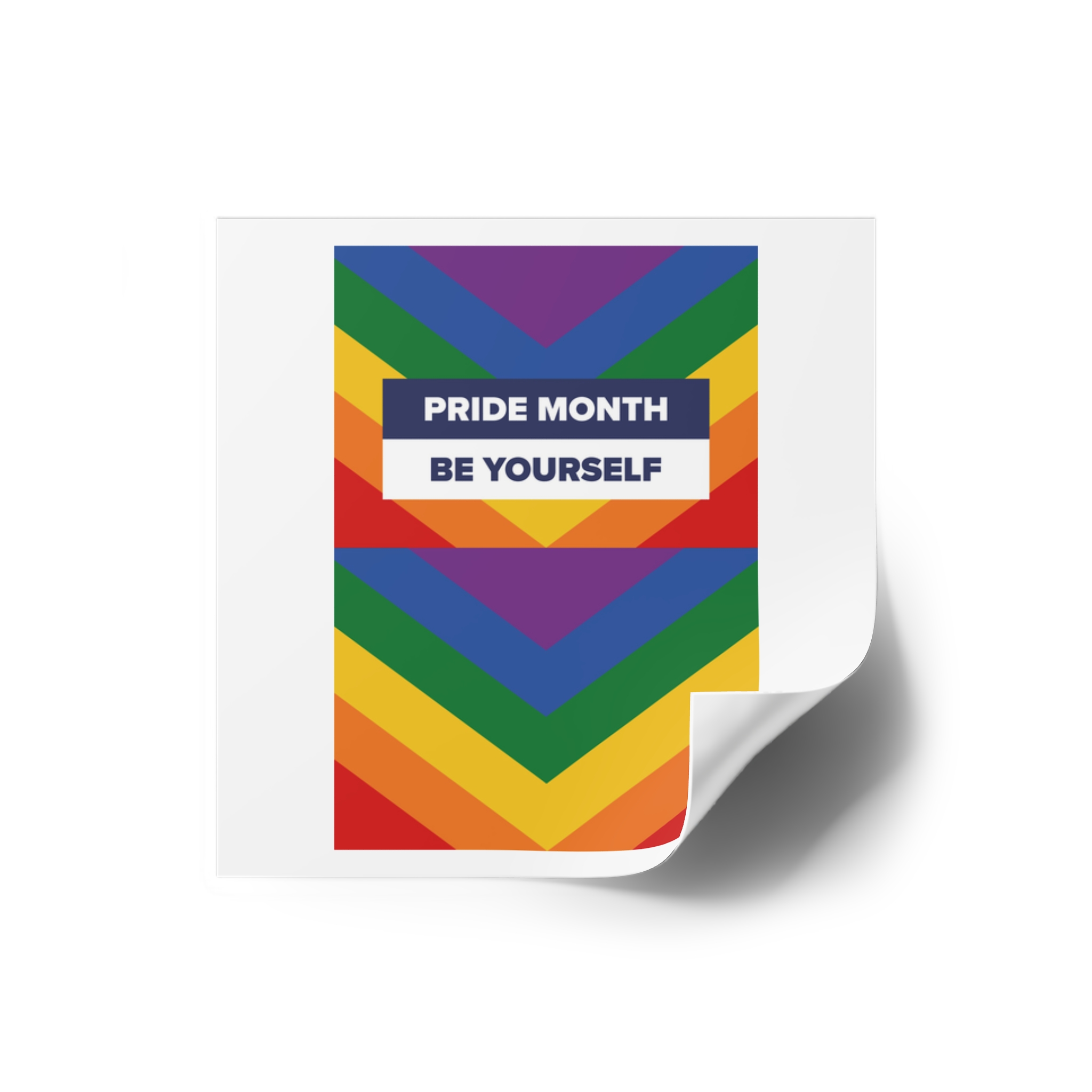 Lgbt Pride Month June Lesbian Gay Bisexual Transgender Lgbtq Flag Rainbow Vector(1)2 Laminate Stickers Square - Image 66