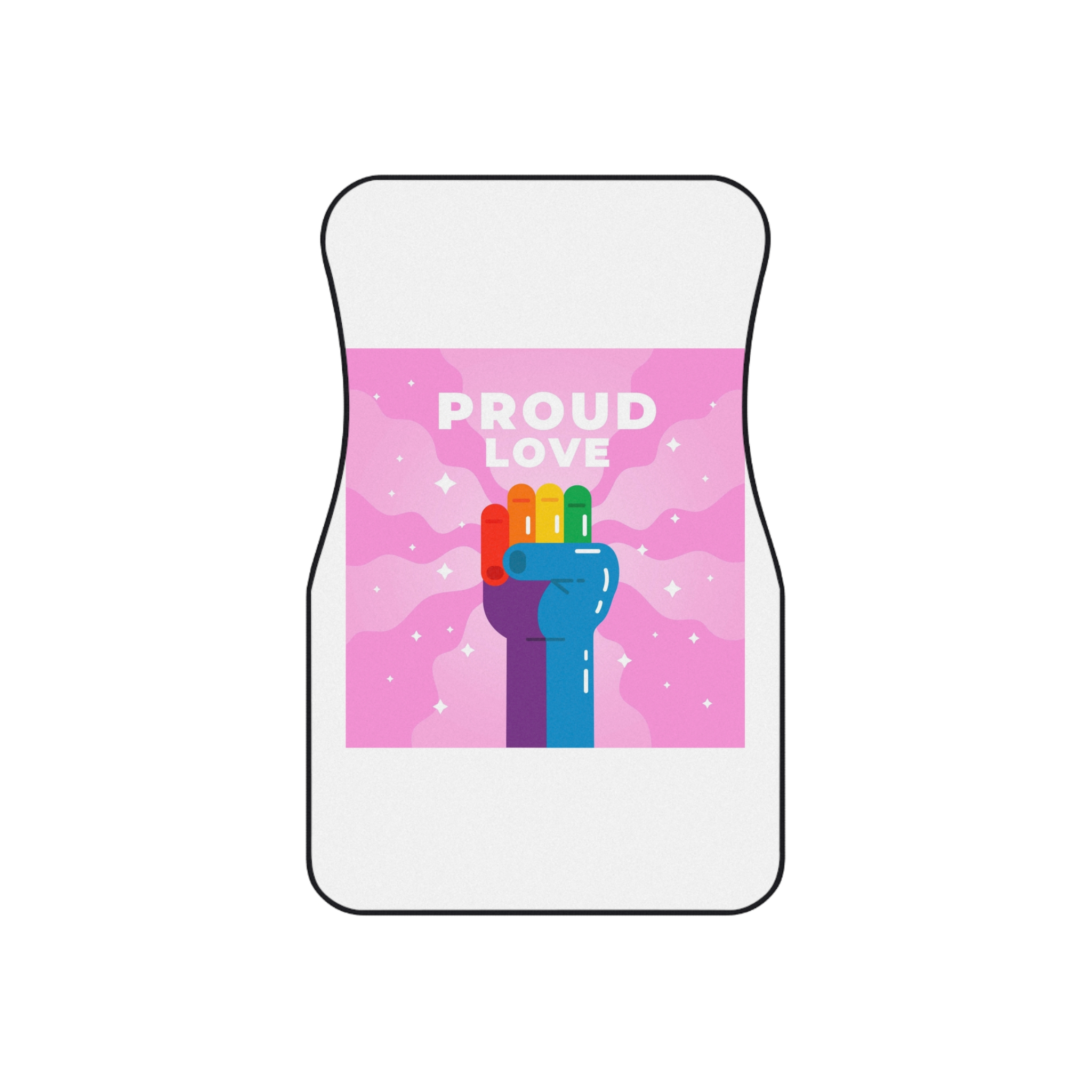 Pride Day Concept(4) Car Mats Set Of 4 - Image 2