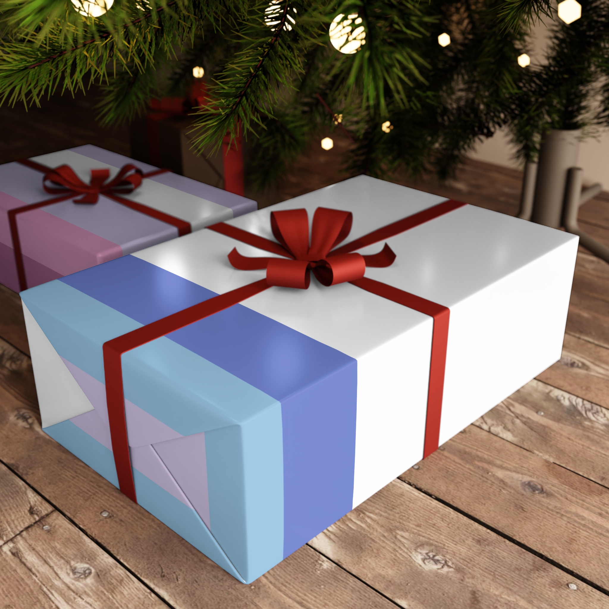 Bigender F Gift Wrapping Paper Sheets 1pc - Image 3