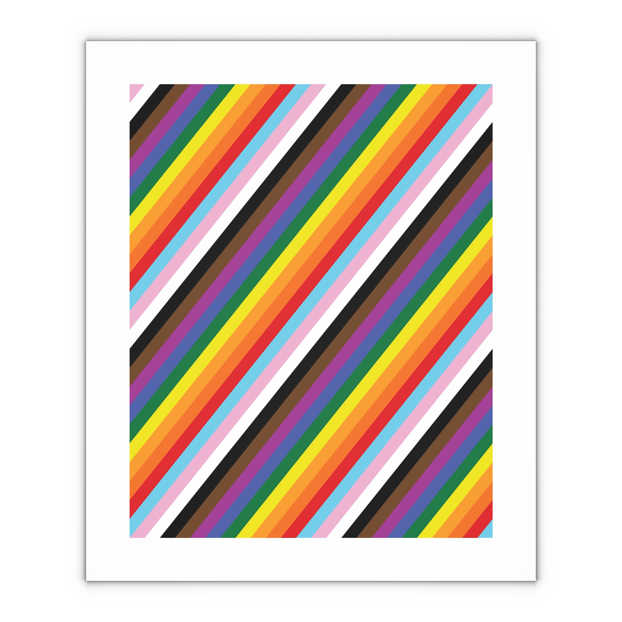 Lesbian Pride Design 20D8BC Gift Wrapping Paper Sheets 1pc - Image 4