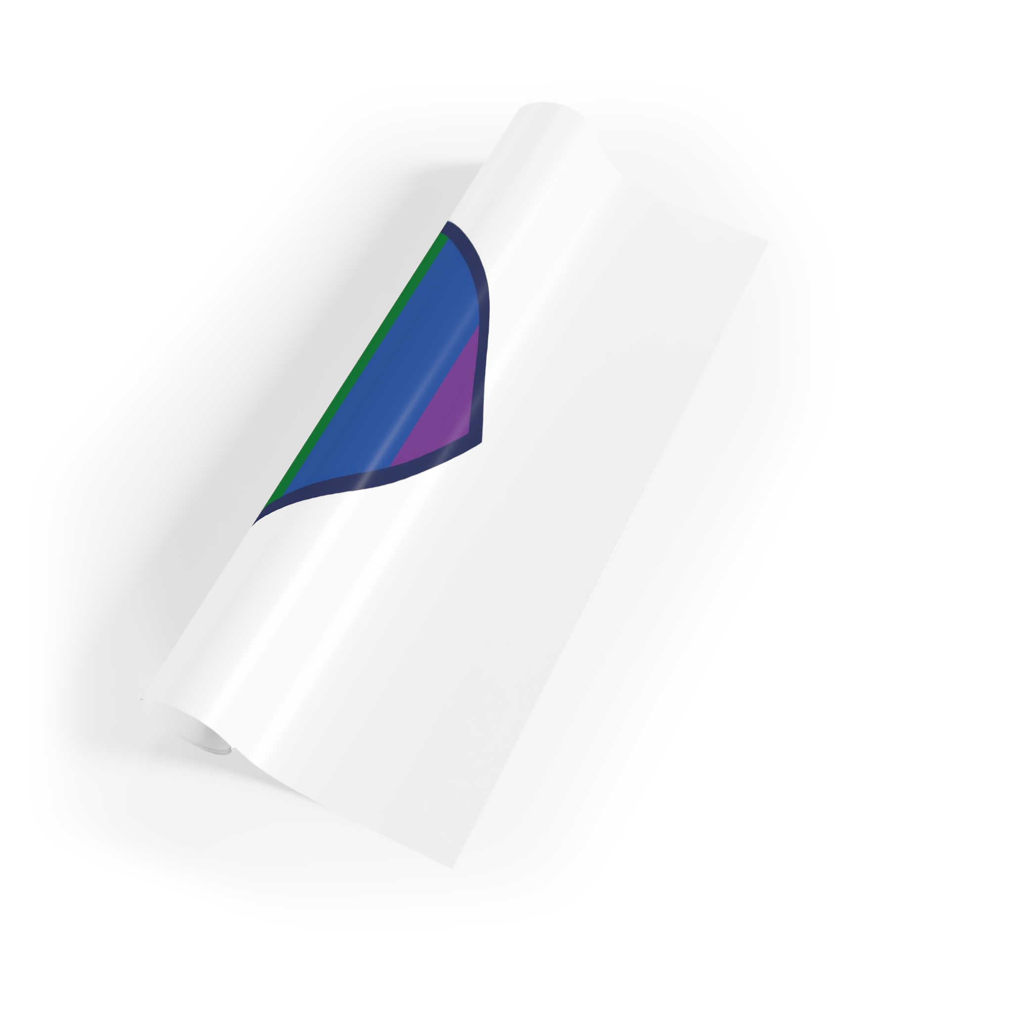 Coming Out Day Pride Month Lgbt Rainbow Flag Diversity Equality Free Love Vector Poster Gift Wrapping Paper Rolls 1pc - Image 3
