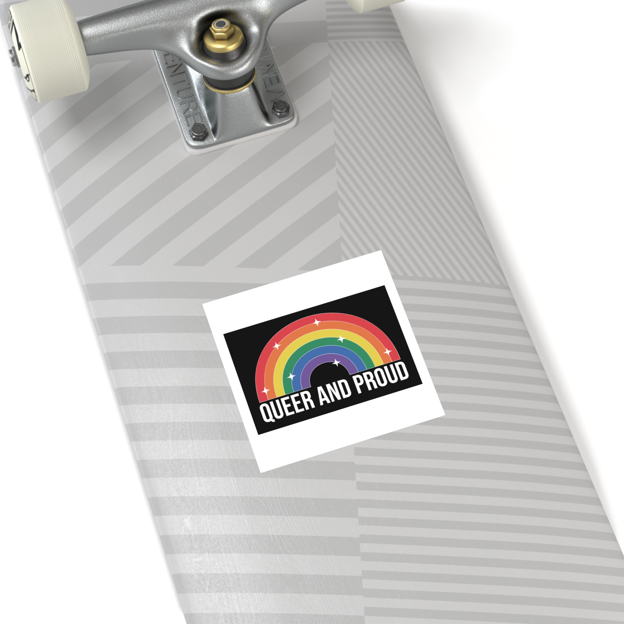 Pride Lgbtq Gay Typography Vector Tshirt Design(3) Laminate Stickers Square - Image 28