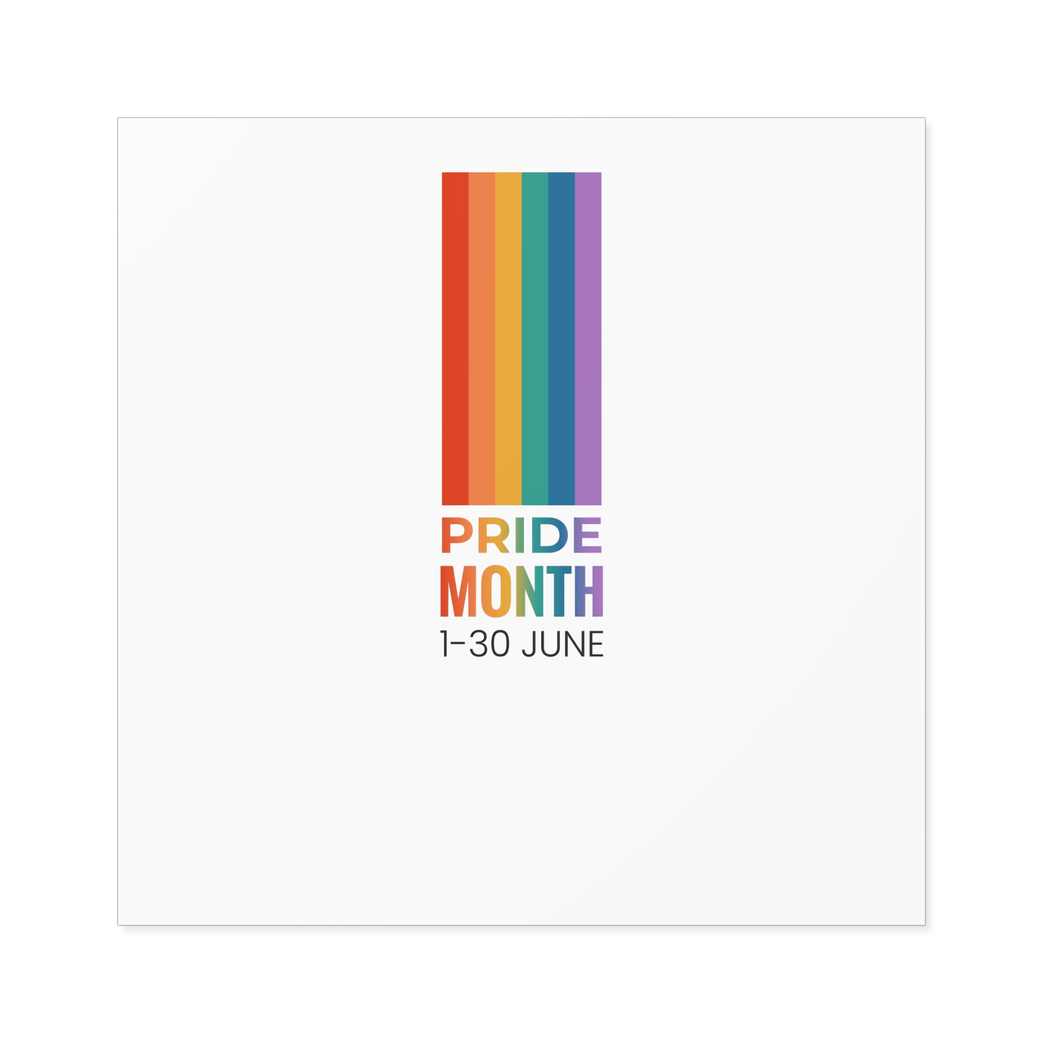 Lgbtq Pride Month Vertical Banner Card Poster Template With Rainbow Gay Parade Celebration Vector Laminate Stickers Square - Image 53