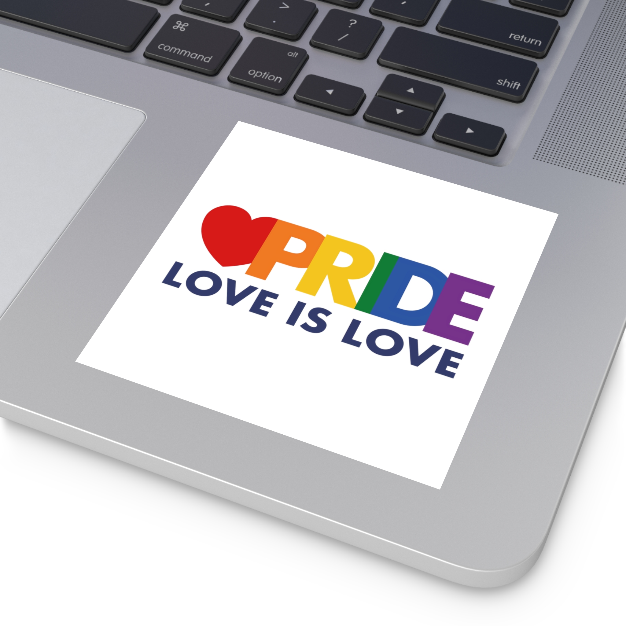 Lgbt Pride Month June 2026 Lesbian Gay Bisexual Transgender Lgbtq Flag Rainbow Love Vector (3) Laminate Stickers Square - Image 31