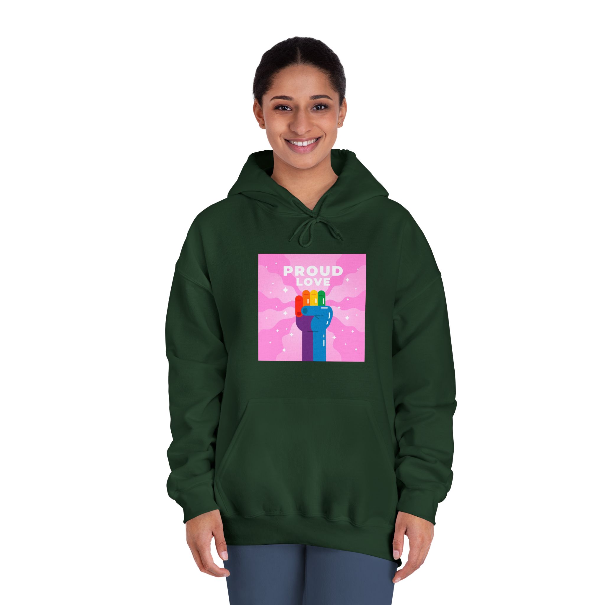 Pride Day Concept(4) Unisex Dryblend Hooded Sweatshirt - Image 24