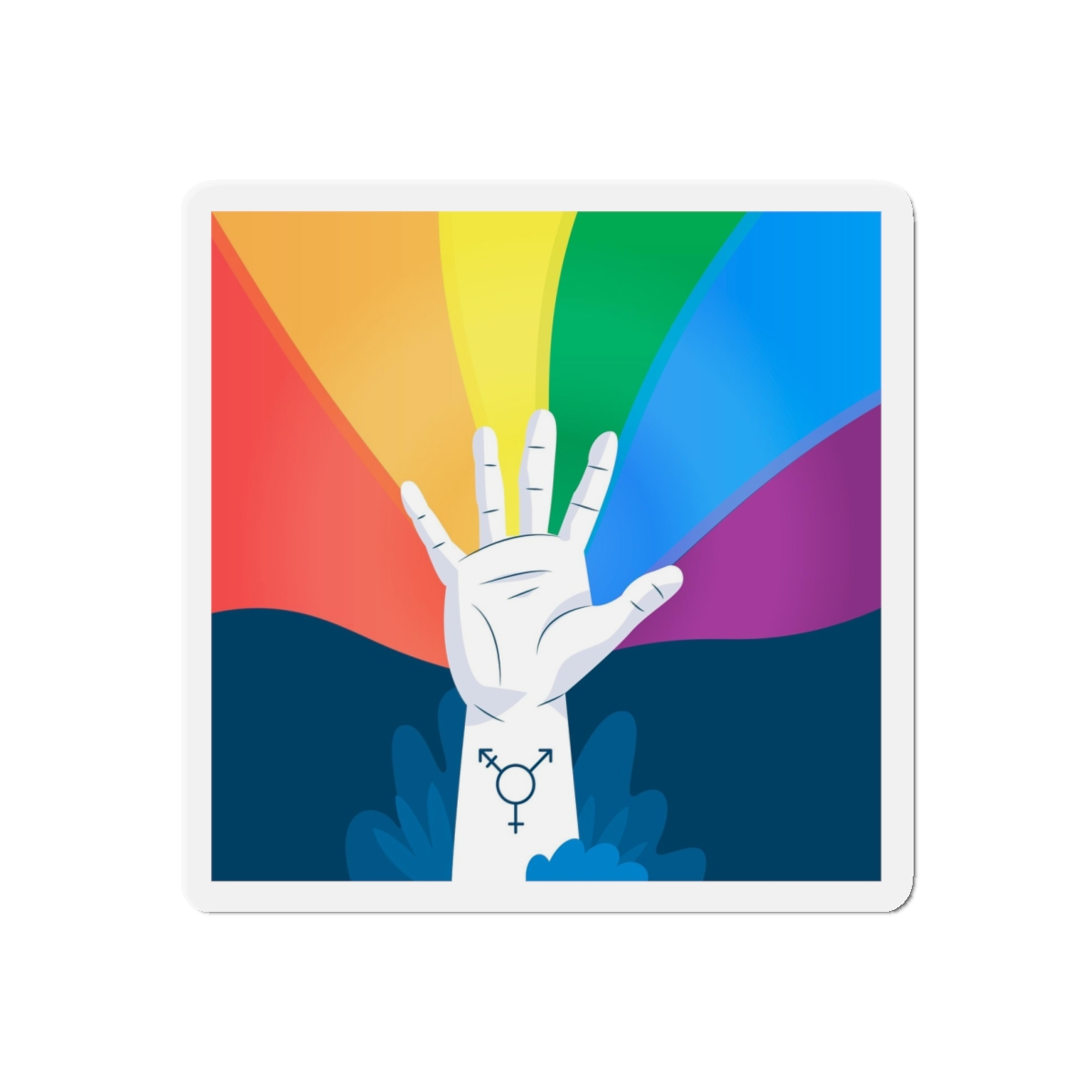 Pride Day Concept Die Cut Magnets - Image 7