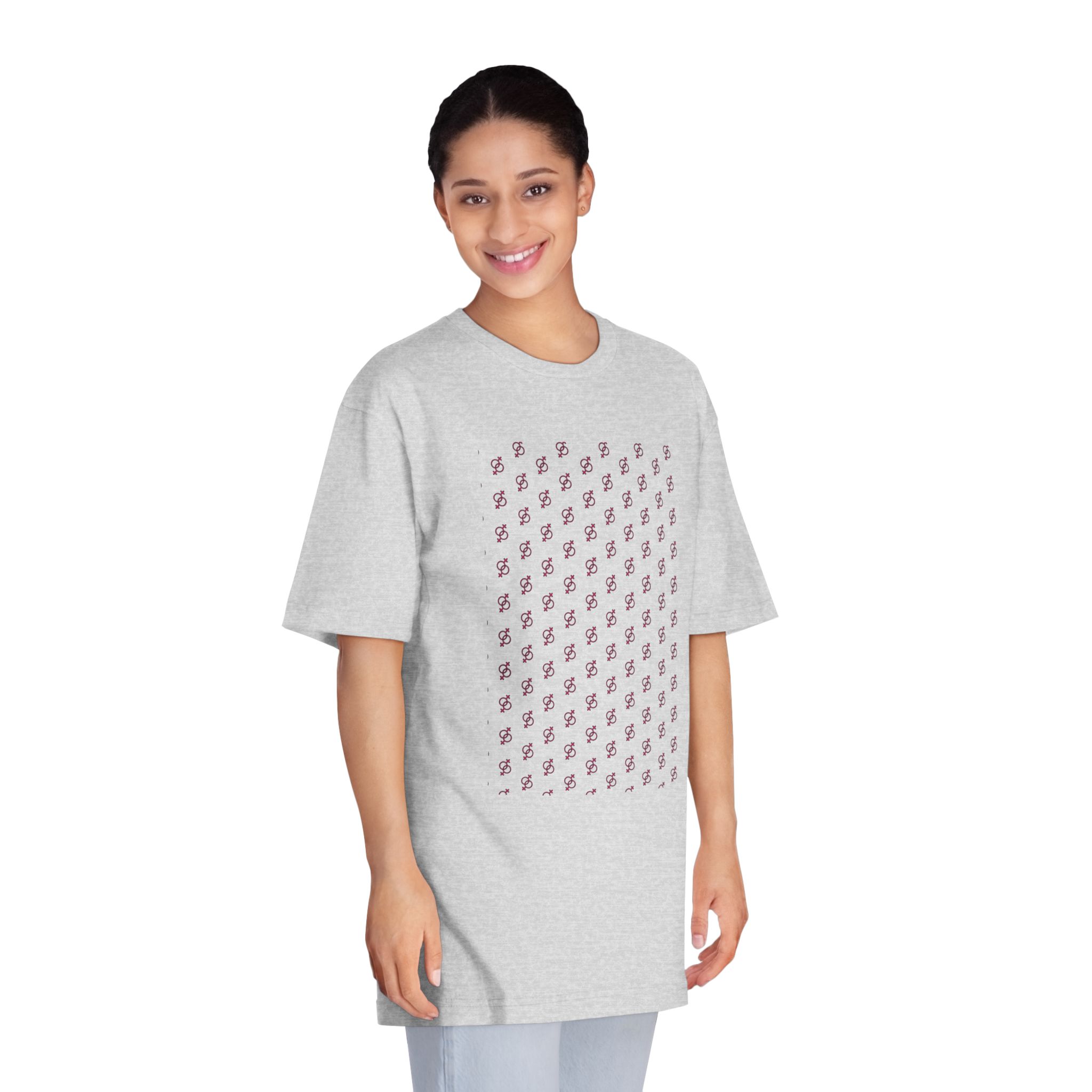 Vactor Seamleass Love Valentines Theme Calendar(1) - Unisex Classic Crewneck T Shirt - Image 15