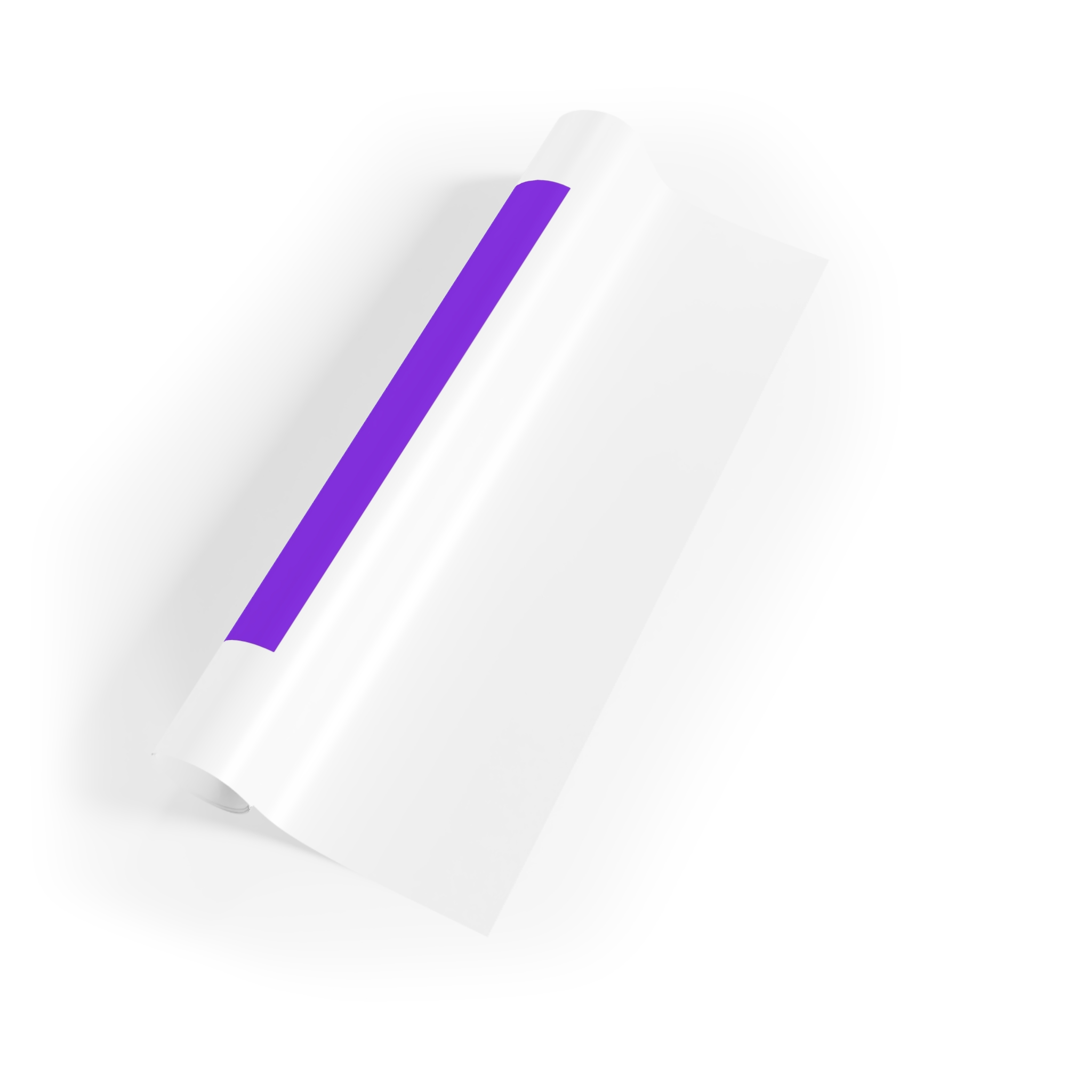 Cute Simple Banner Pride Month Symbols Pride Month With Lgbtq Flag Colours Gift Wrapping Paper Rolls 1pc - Image 3