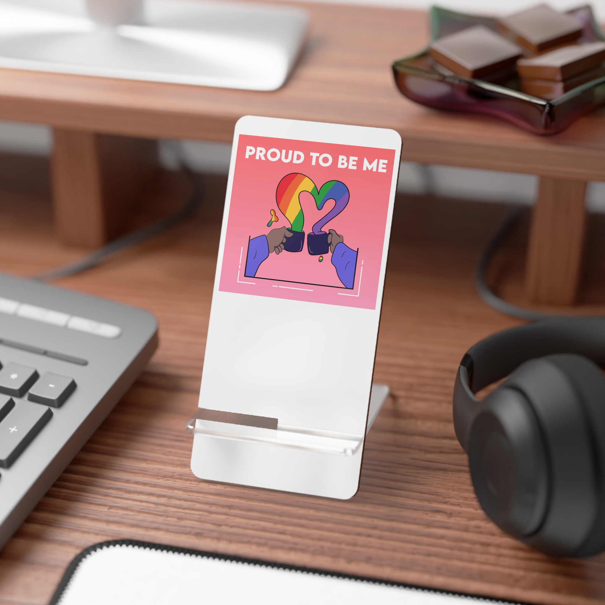 Creativesmoke Lgbtq 6 Mobile Display Stand For Smartphones - Image 3