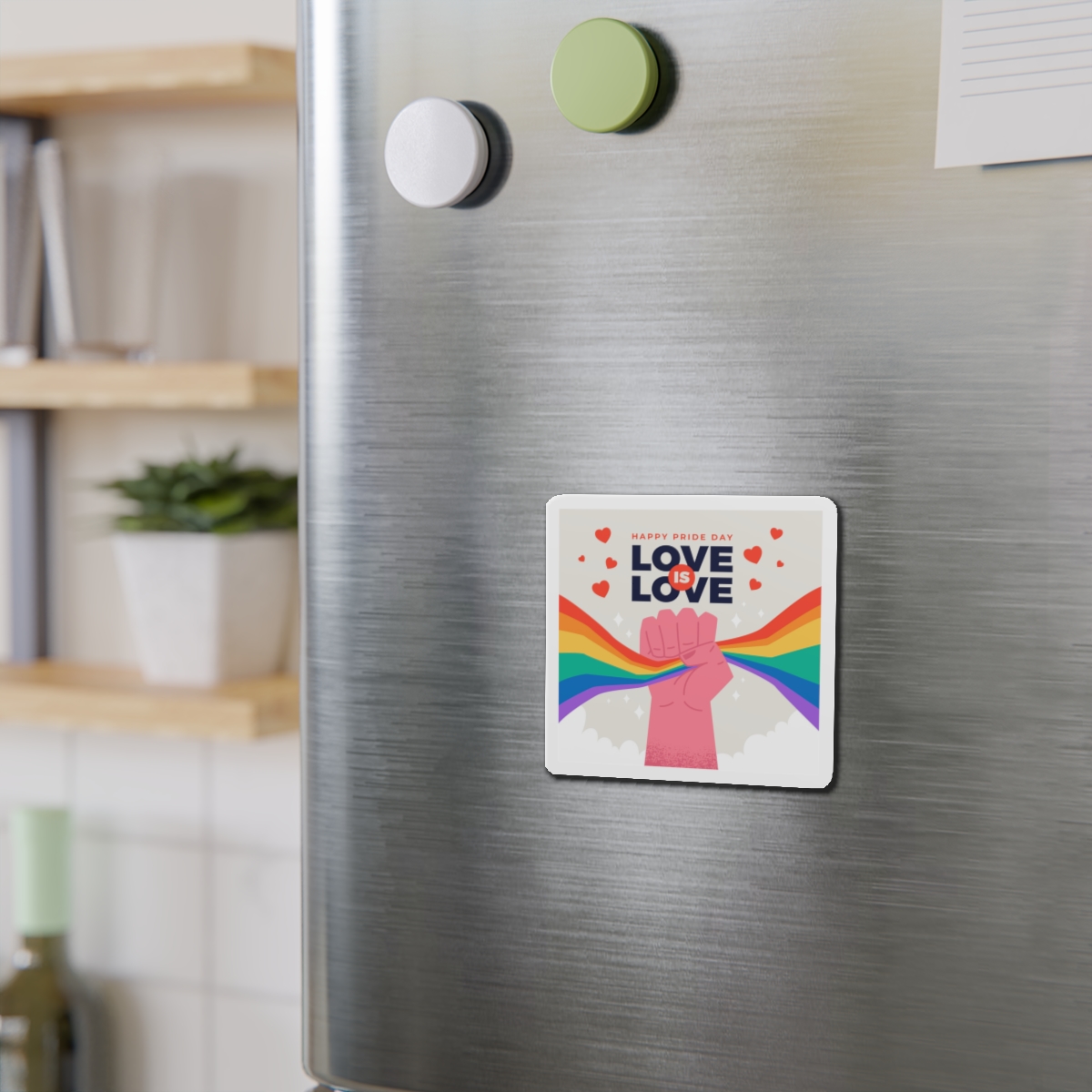 Happy Pride Day Concept Die Cut Magnets - Image 6