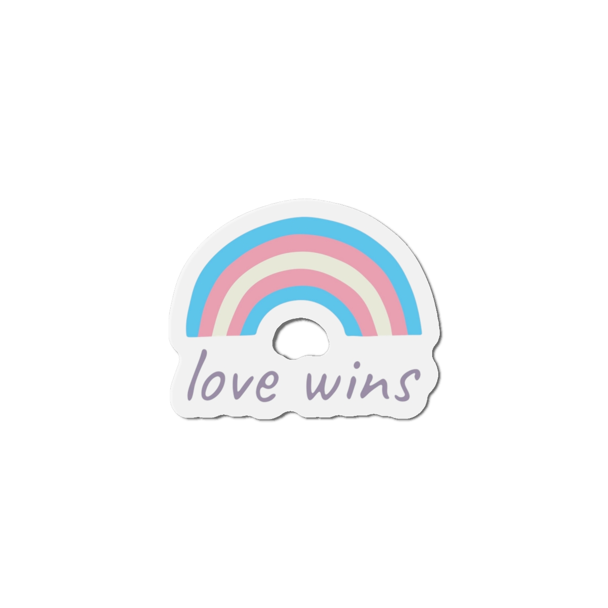 Colorful Rainbow Shape Transgender Pride Flag Happy Pride Day Lgbtqia Community Pride Month Vector Hand Drawn Doodle Posters Stickers Logo Cards Die Cut Magnets - Image 10