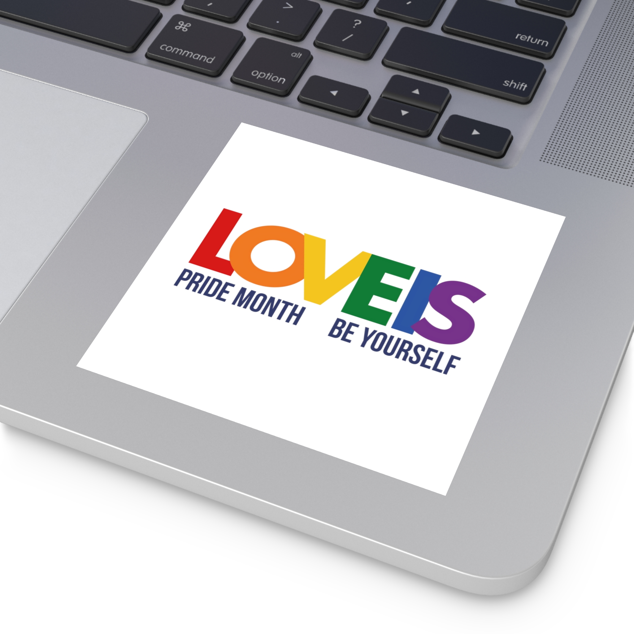 Lgbt Pride Month June 2026 Lesbian Gay Bisexual Transgender Lgbtq Flag Rainbow Love Vector Laminate Stickers Square - Image 31
