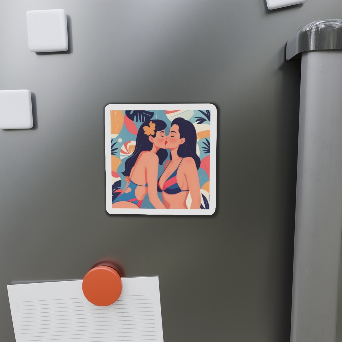 Lesbian Pride Design 7397DE Die Cut Magnets - Image 8