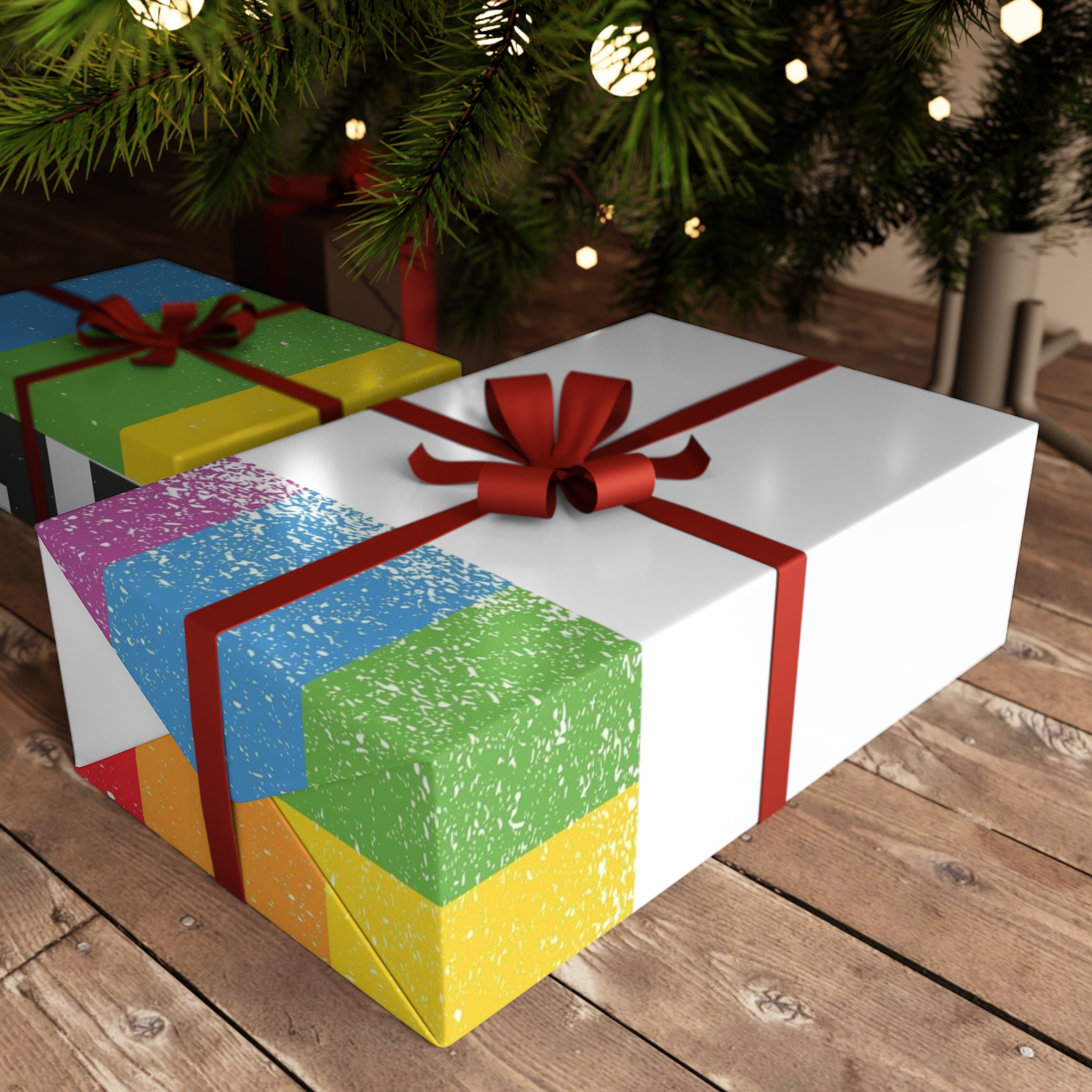 Pride Banner Gift Wrapping Paper Sheets 1pc - Image 6