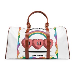 Hand Drawn Illustration Pride Month Celebration(2) Waterproof Travel Bag