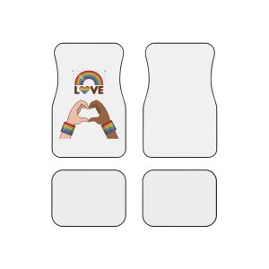 Lgbt Pride Element Collection Car Mats Set Of 4