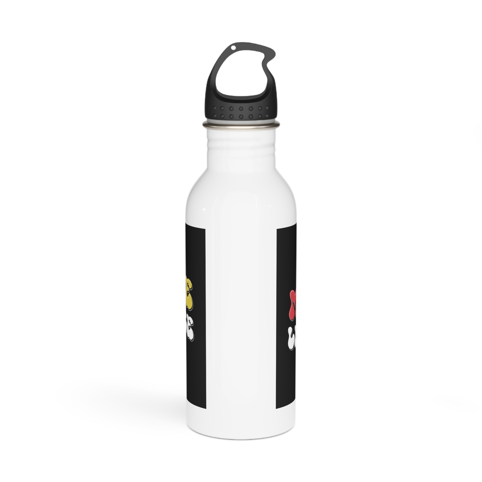 Pride Lgbtq Gay Typography Vector Tshirt Design(11) Stainless Steel Water Bottle - Image 3