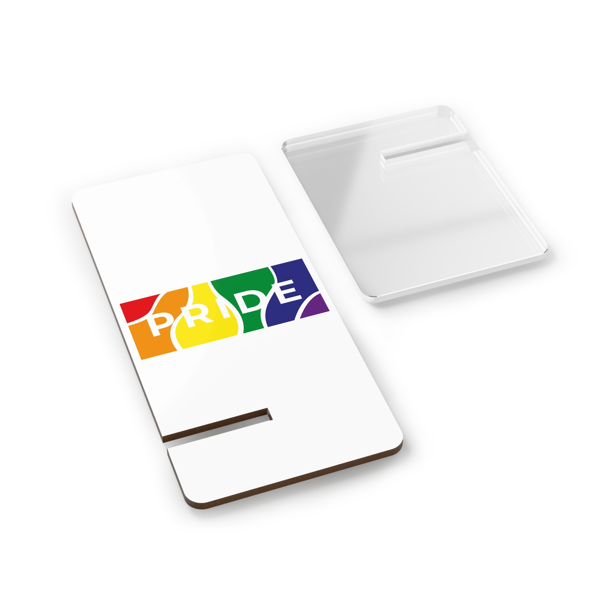 Gay Pride Month Colors Lgbtq Rainbow Background Tolerance Festival Mobile Display Stand For Smartphones - Image 2