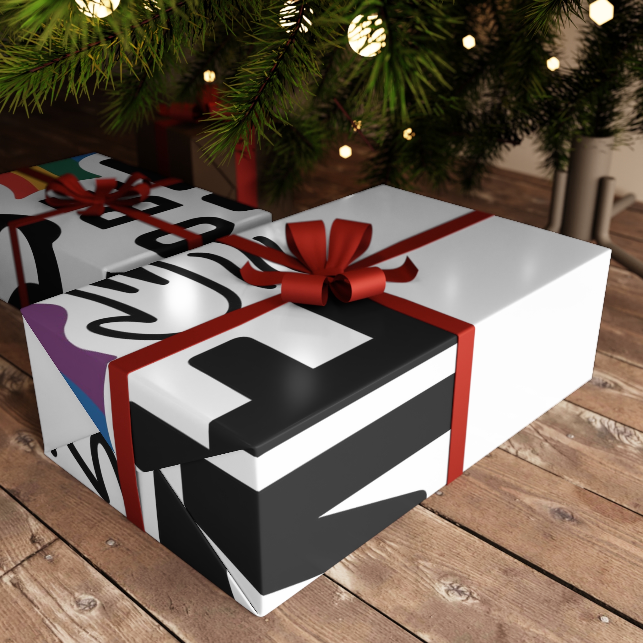 Free Be Me T Shirt Design Isolated White Background Gift Wrapping Paper Sheets 1pc - Image 6