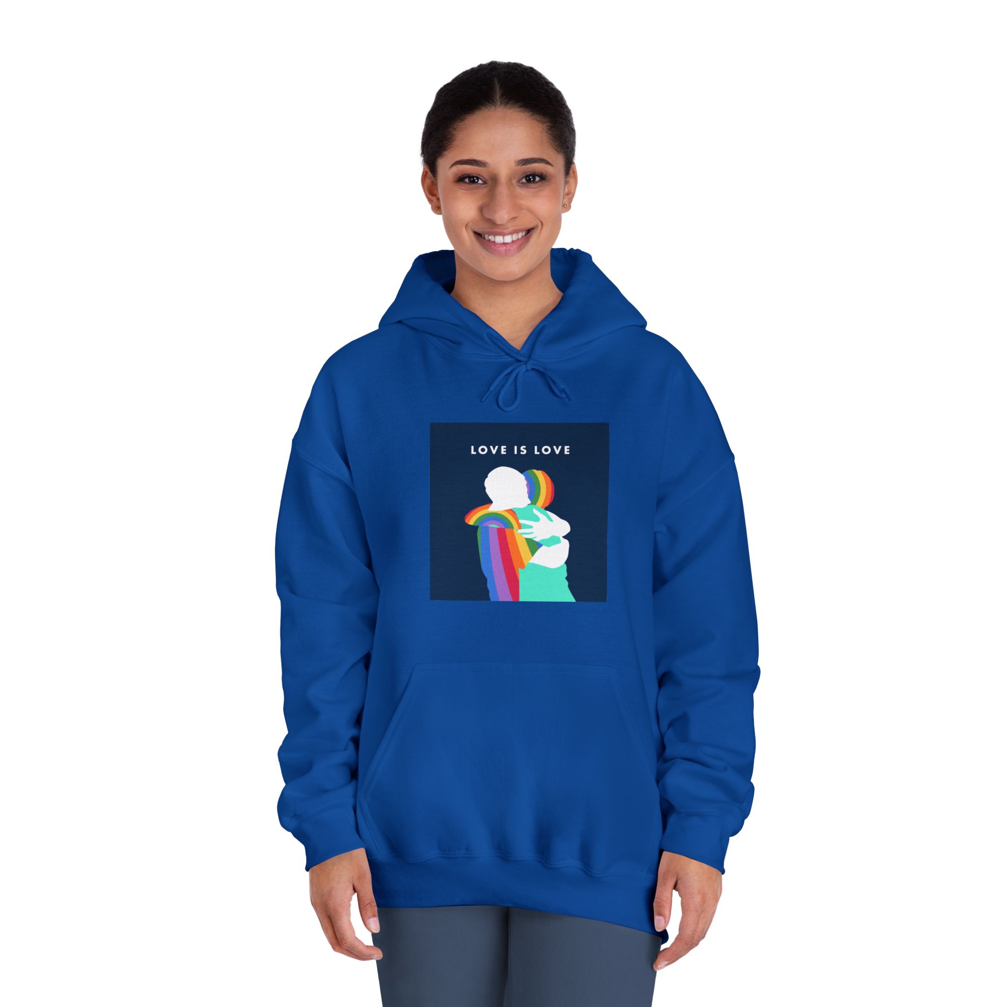 Pride Month 04 Unisex Dryblend Hooded Sweatshirt - Image 28