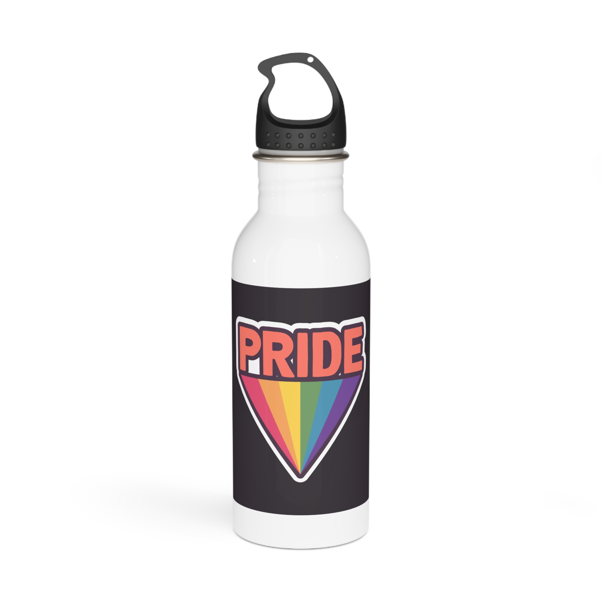 Pride With Rainbow Stainless Steel Water Bottle
