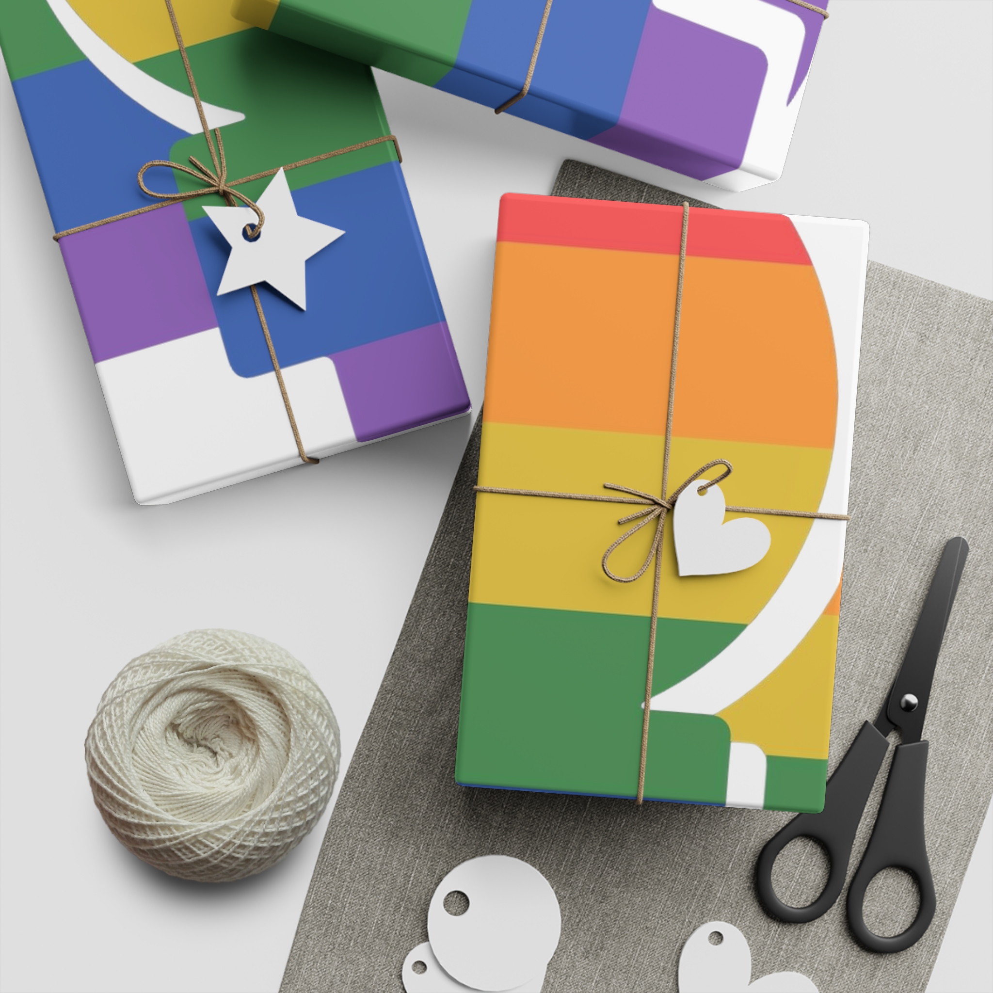 Lgbt Icon Isolated Black Background Diversity Human Right Concept Lgbt Community Vector Flat Illustration Poster Card Banner Gift Wrapping Paper Sheets 1pc - Image 5