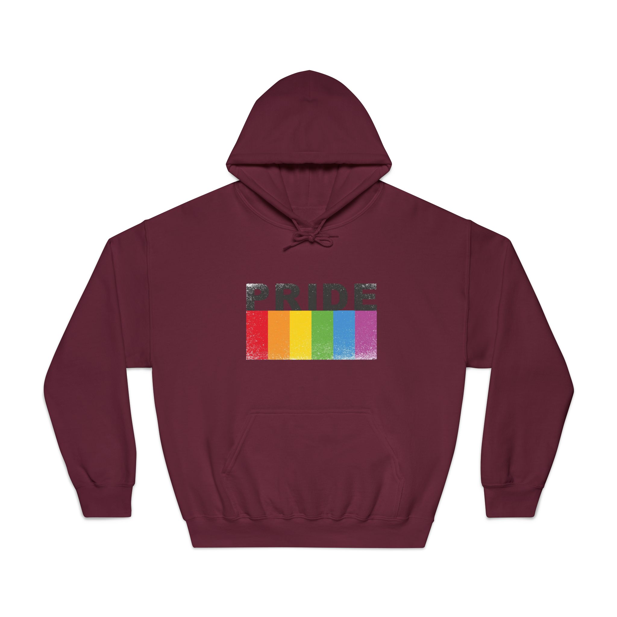Pride Banner Unisex Dryblend Hooded Sweatshirt - Image 17