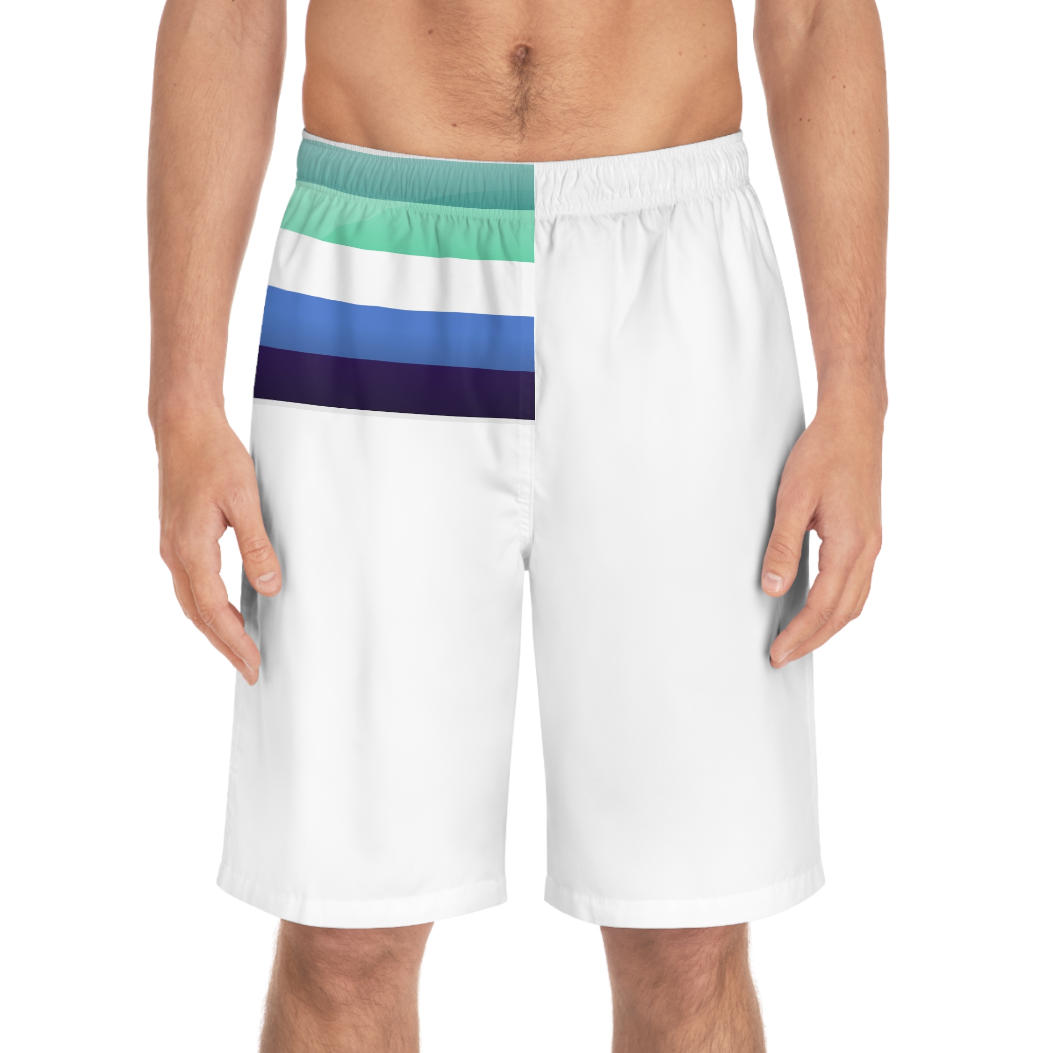 Lesbian Pride Design 20D8BD Mens Board Shorts Aop - Image 3