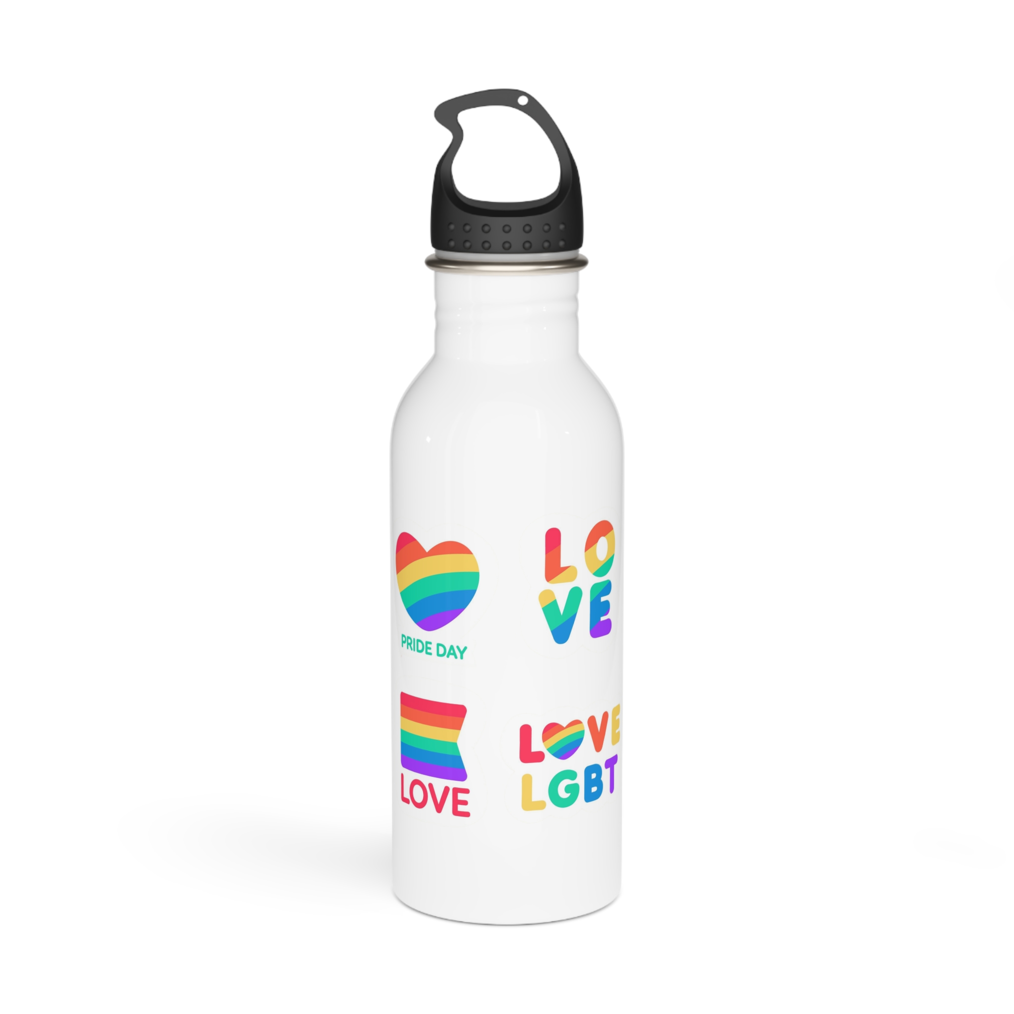 Pride Day Label Collection Theme Stainless Steel Water Bottle