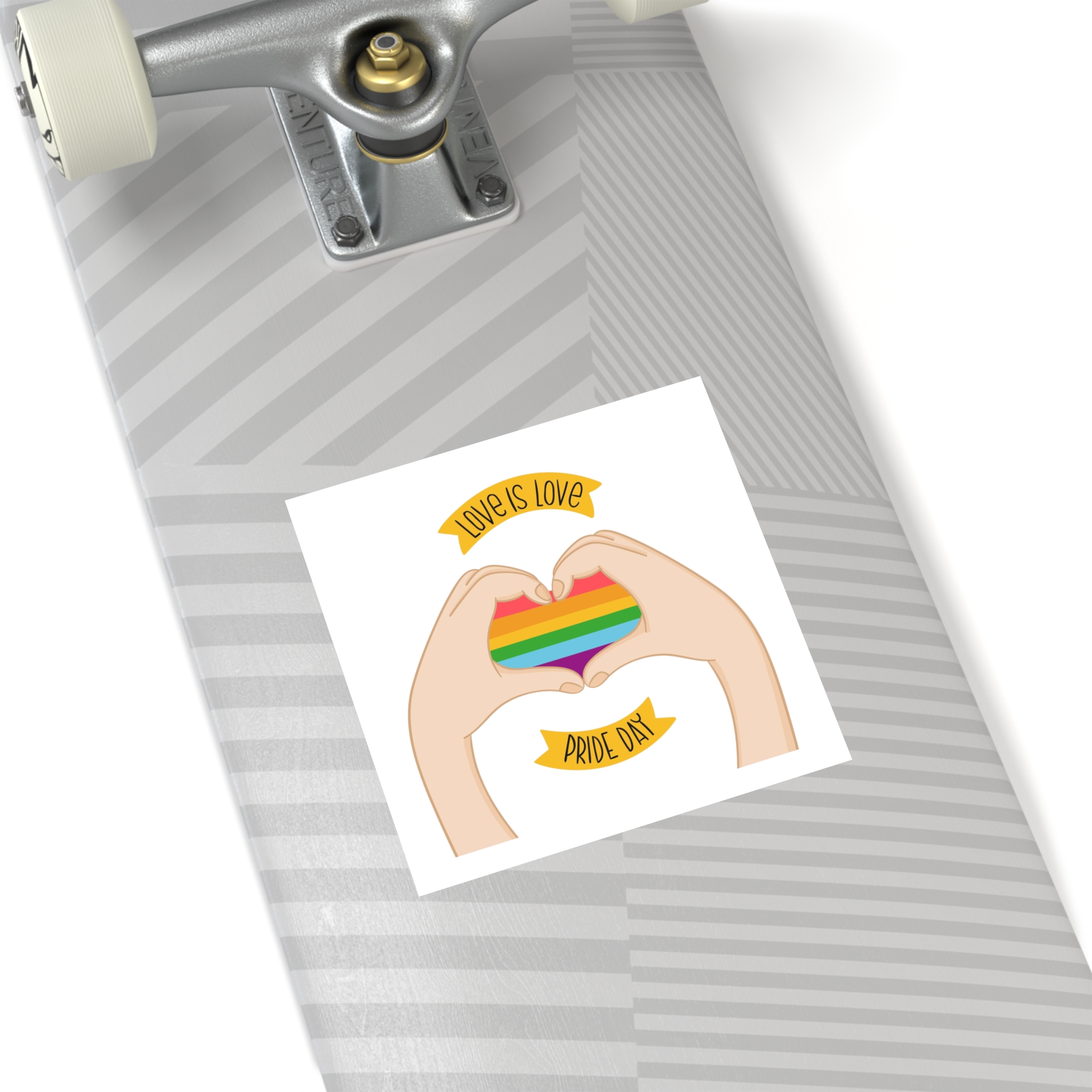 Pride Day Concept(1) Laminate Stickers Square - Image 36