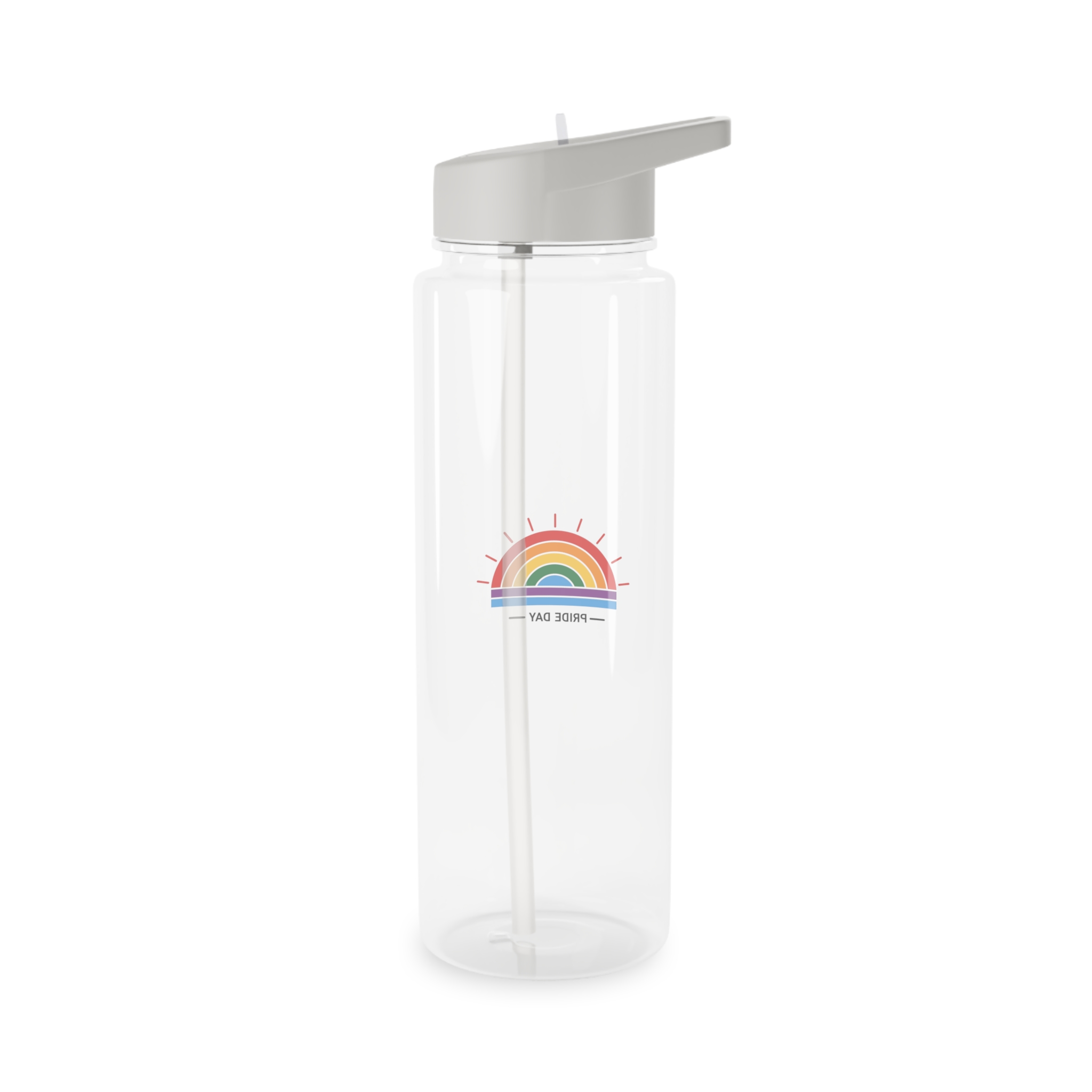 Pride Day Rainbow Flag Icon Vector Illustration Celebrating Lgbtq Community Diversity With Colorful Stripes Radiant Design Tritan Water Bottle - Image 6
