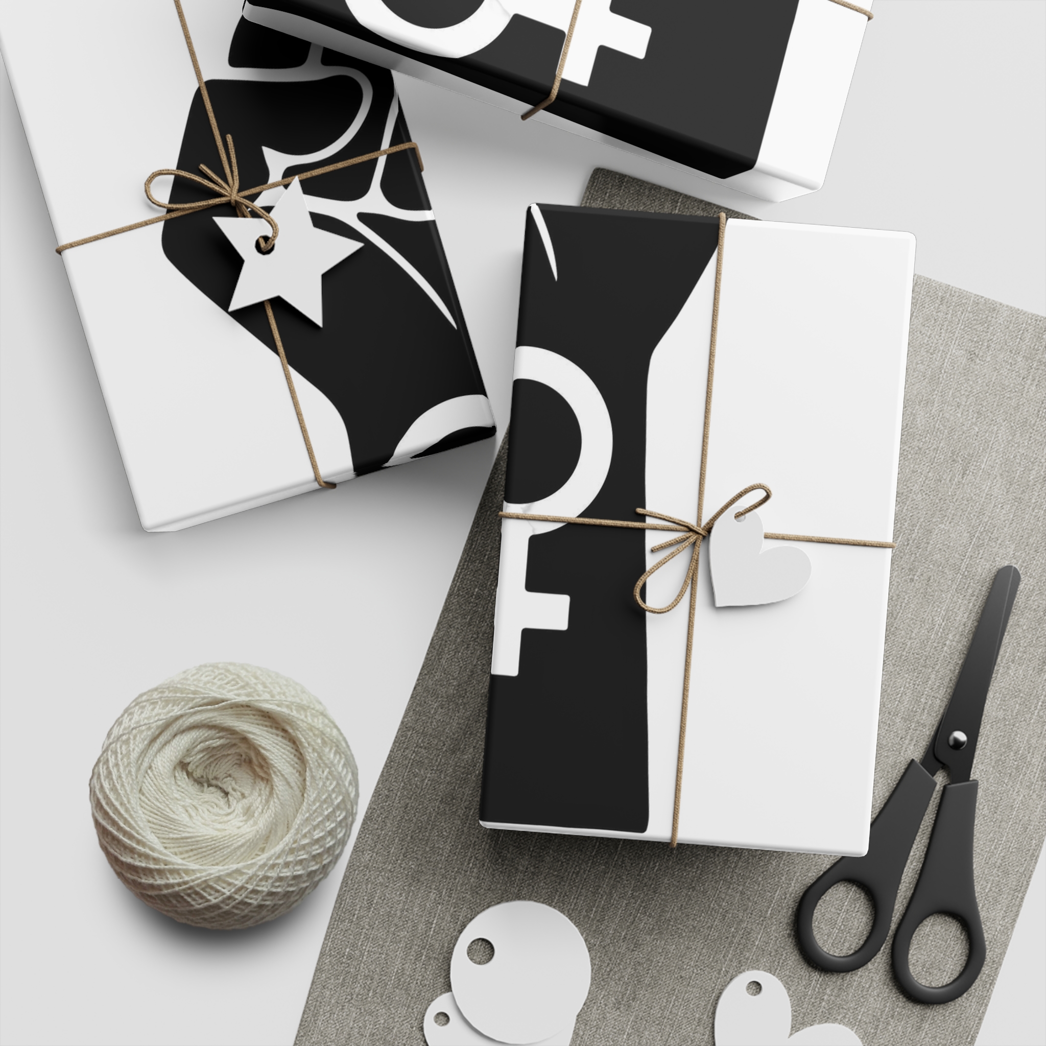 Symbol Feminist Movement Woman Hand With Her Fist Raised Up Girl Power Happy Womens Day Gift Wrapping Paper Sheets 1pc - Image 2