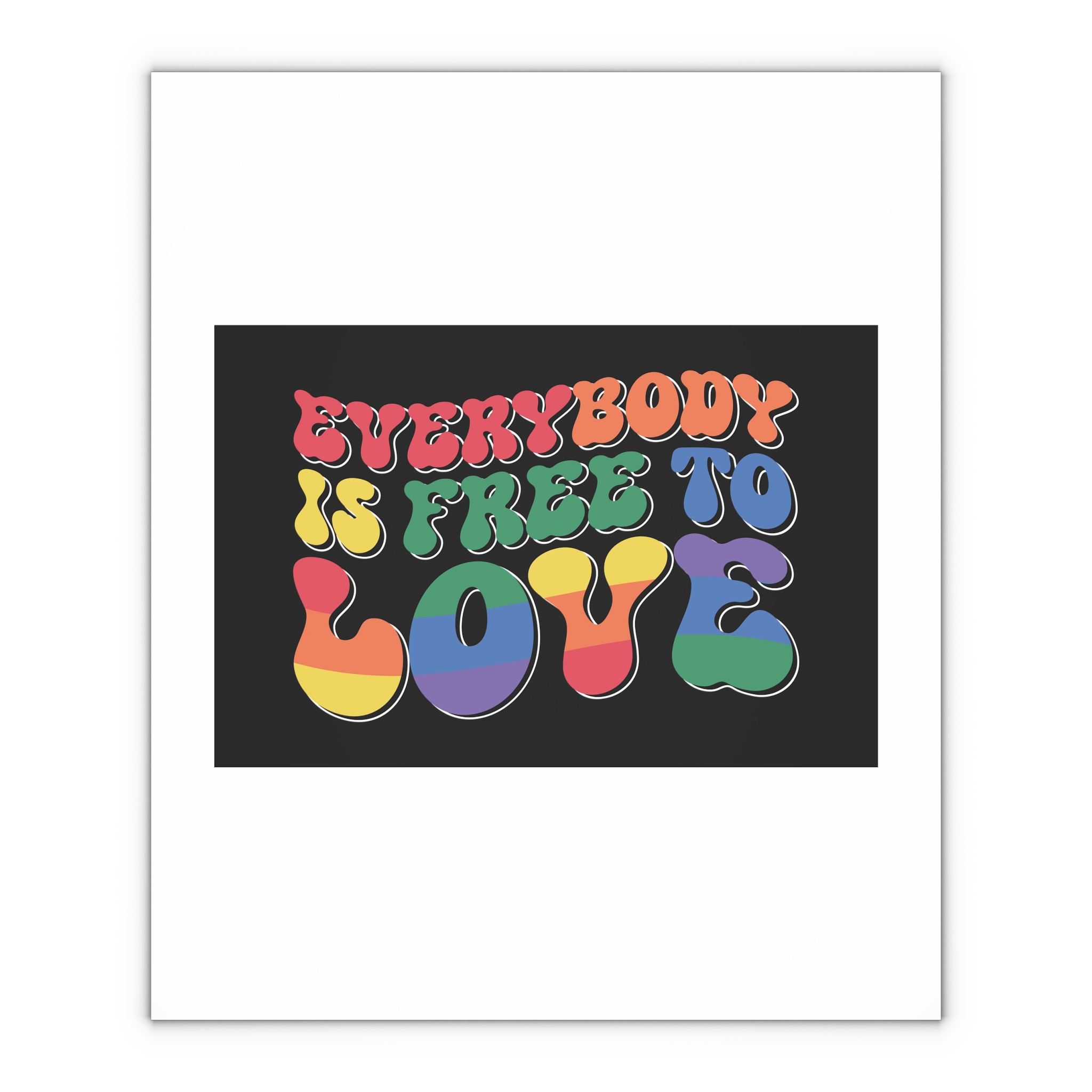 Pride Lgbt Gay Retro Tshirt Design Gift Wrapping Paper Sheets 1pc - Image 4