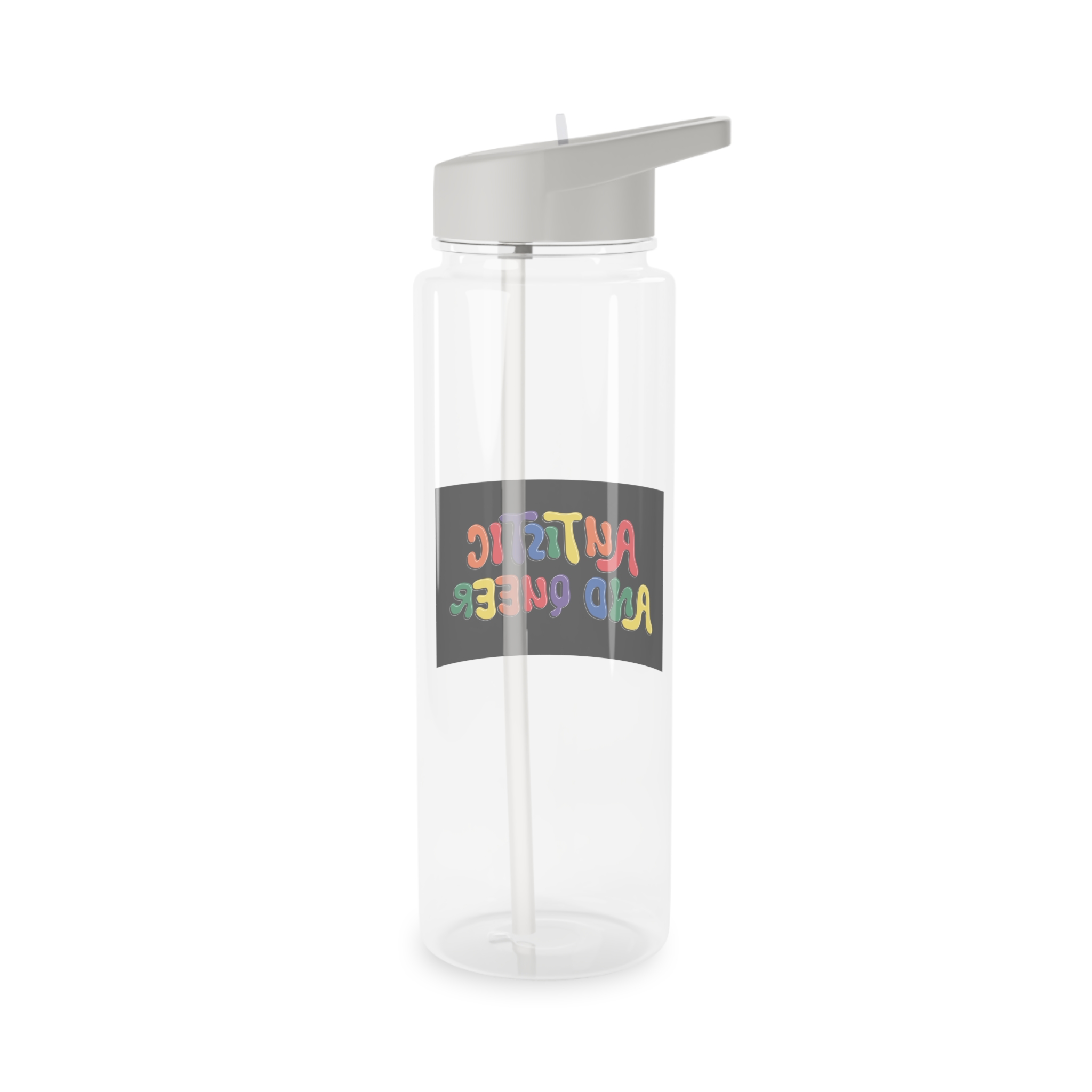 Pride Lgbtq Gay Typography Vector Tshirt Design(6) Tritan Water Bottle - Image 6